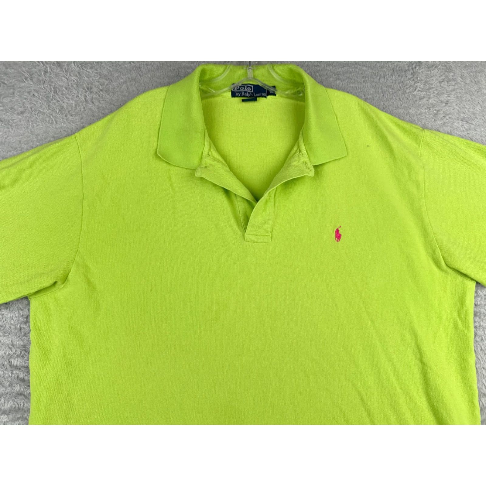 Ralph Lauren VINTAGE Ralph Lauren Polo Shirt Big 2X Green 100% Cotton Polo Shirt Mens Polo 2XL XXL Green 100% Cotton Modern American Sports Polo Shirt Size US XXL / EU 58 / 5 - 4 Thumbnail