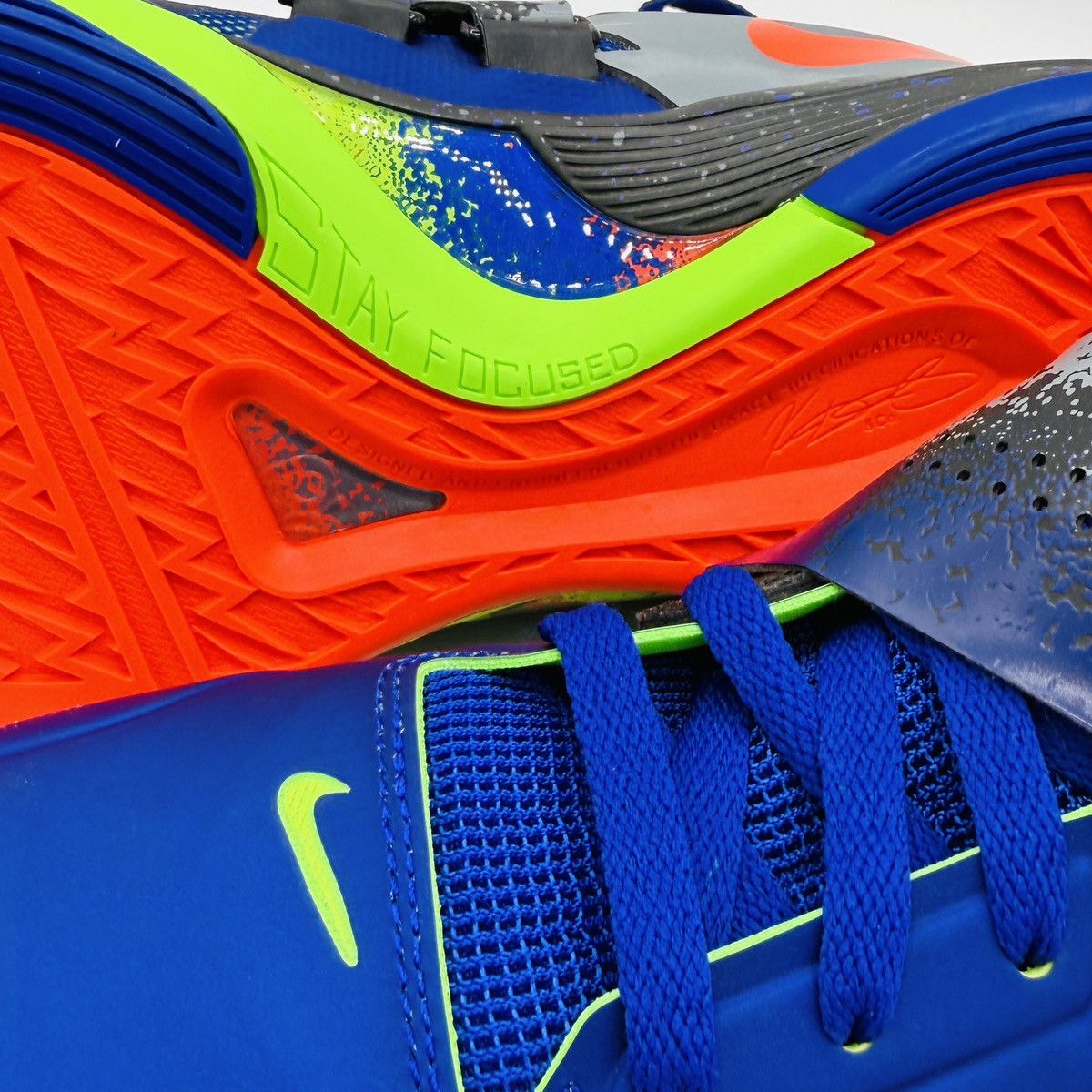 Nike Nike KD 4 NERF Multicolor Basketball Sneakers - 2024 Shoe Size US 9.5 / EU 42-43 - 12 Thumbnail