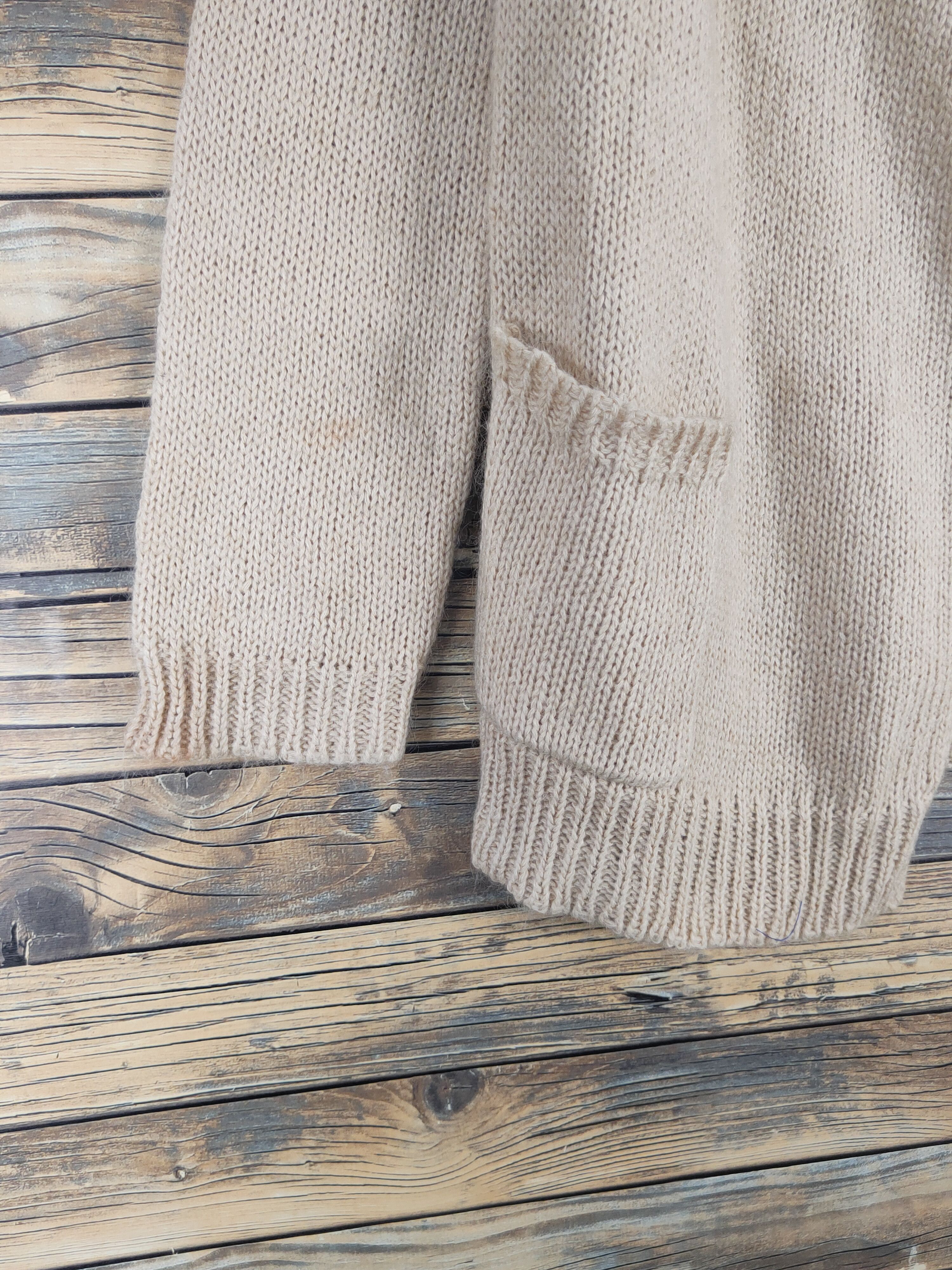 Homespun Knitwear × Japanese Brand Calza Brown Knitwear Cardigan #W1290 Size M / US 6-8 / IT 42-44 - 4 Thumbnail