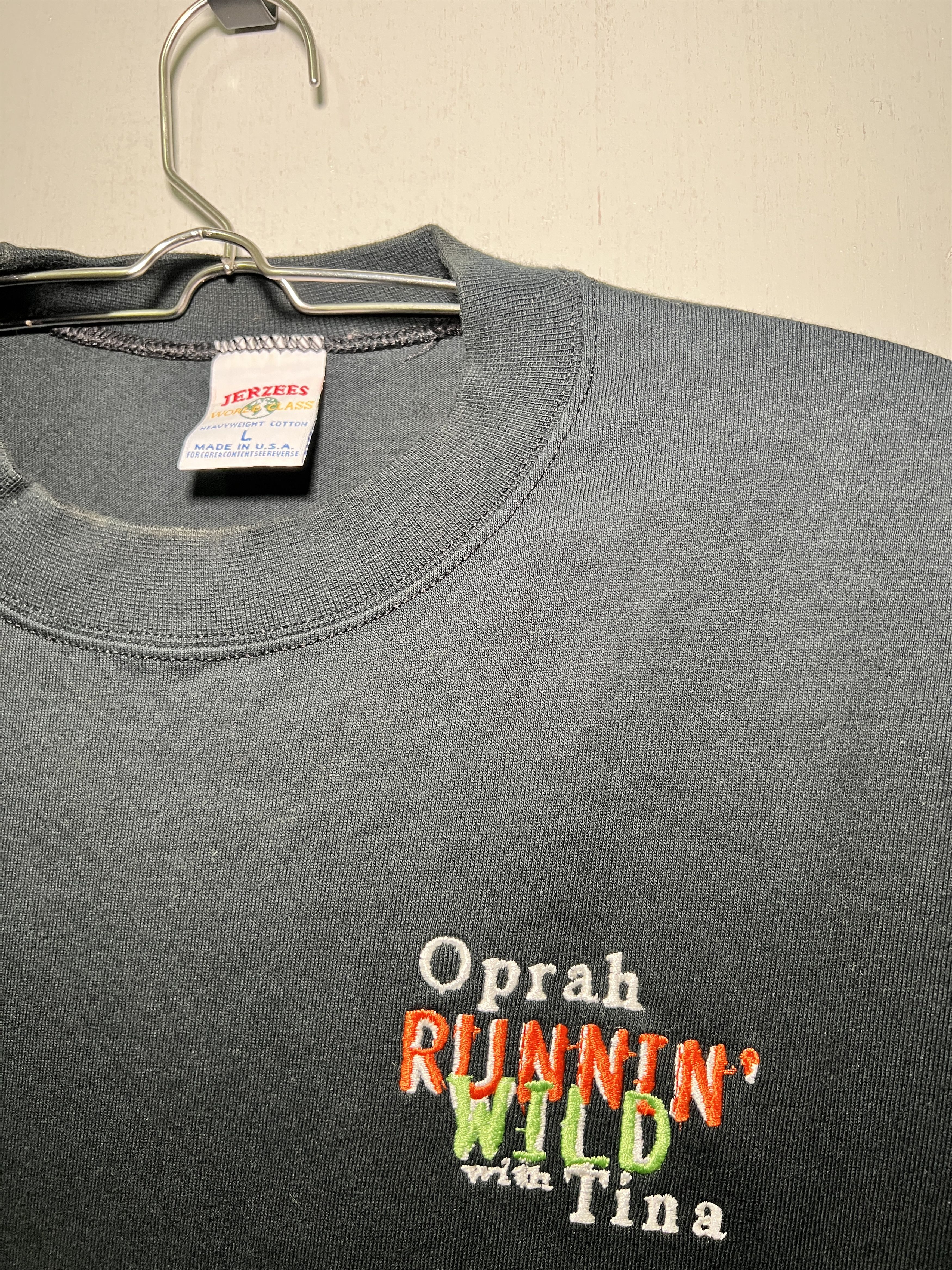 Jerzees × Vintage Vintage 1997 Oprah Winfrey Runnin Wild With Tina Turner Tee Size US L / EU 52-54 / 3 - 2 Thumbnail