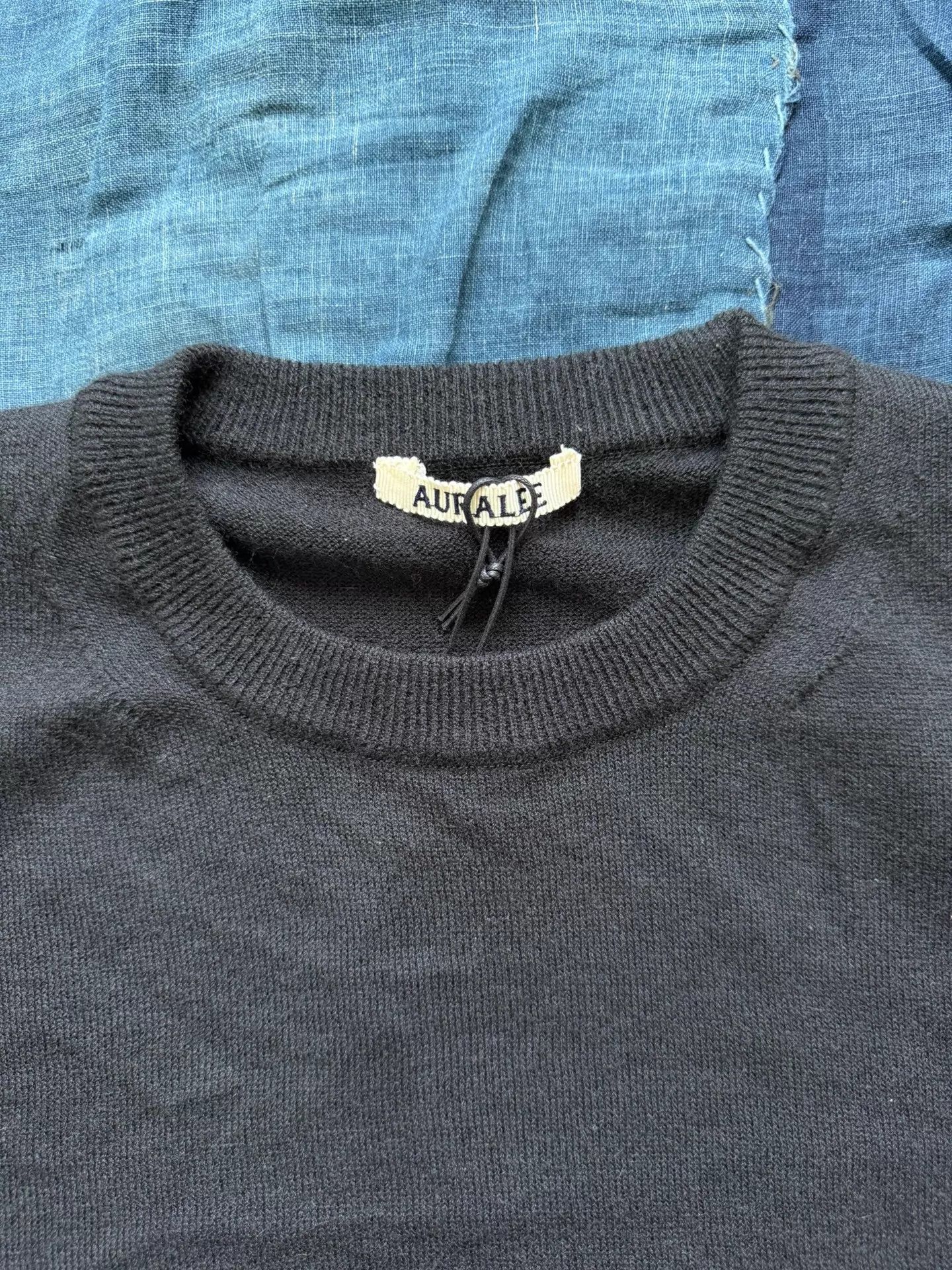 Auralee AURALEE 25SS HARD TWIST CASHMERE TEE Black Size 3 Size US L / EU 52-54 / 3 - 8 Thumbnail