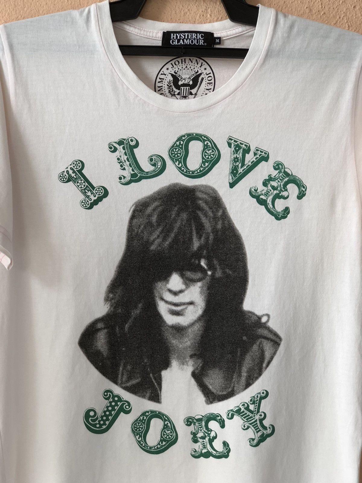 Band Tees × Hysteric Glamour × Japanese Brand Hysteric Glamour Joey Ramones Punk Tee Size US M / EU 48-50 / 2 - 2 Thumbnail