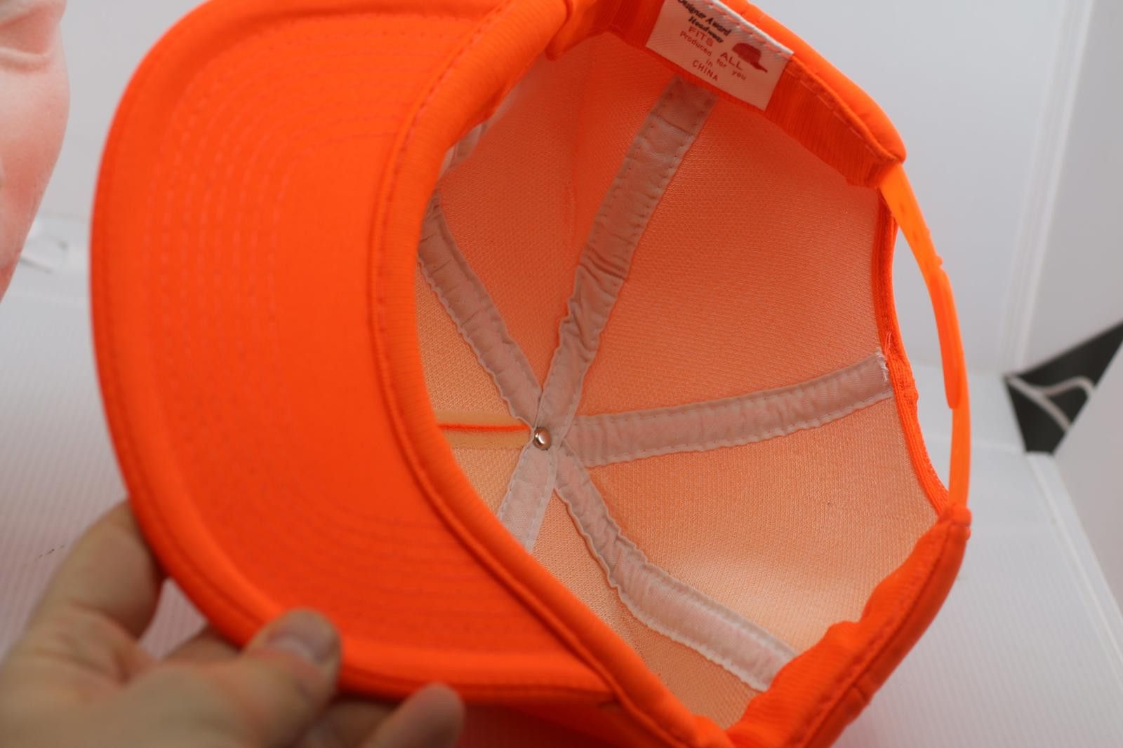 The Hundreds Vintage W.G. Yates & Sons Orange Safety Cap Construction #2 Size ONE SIZE - 6 Thumbnail
