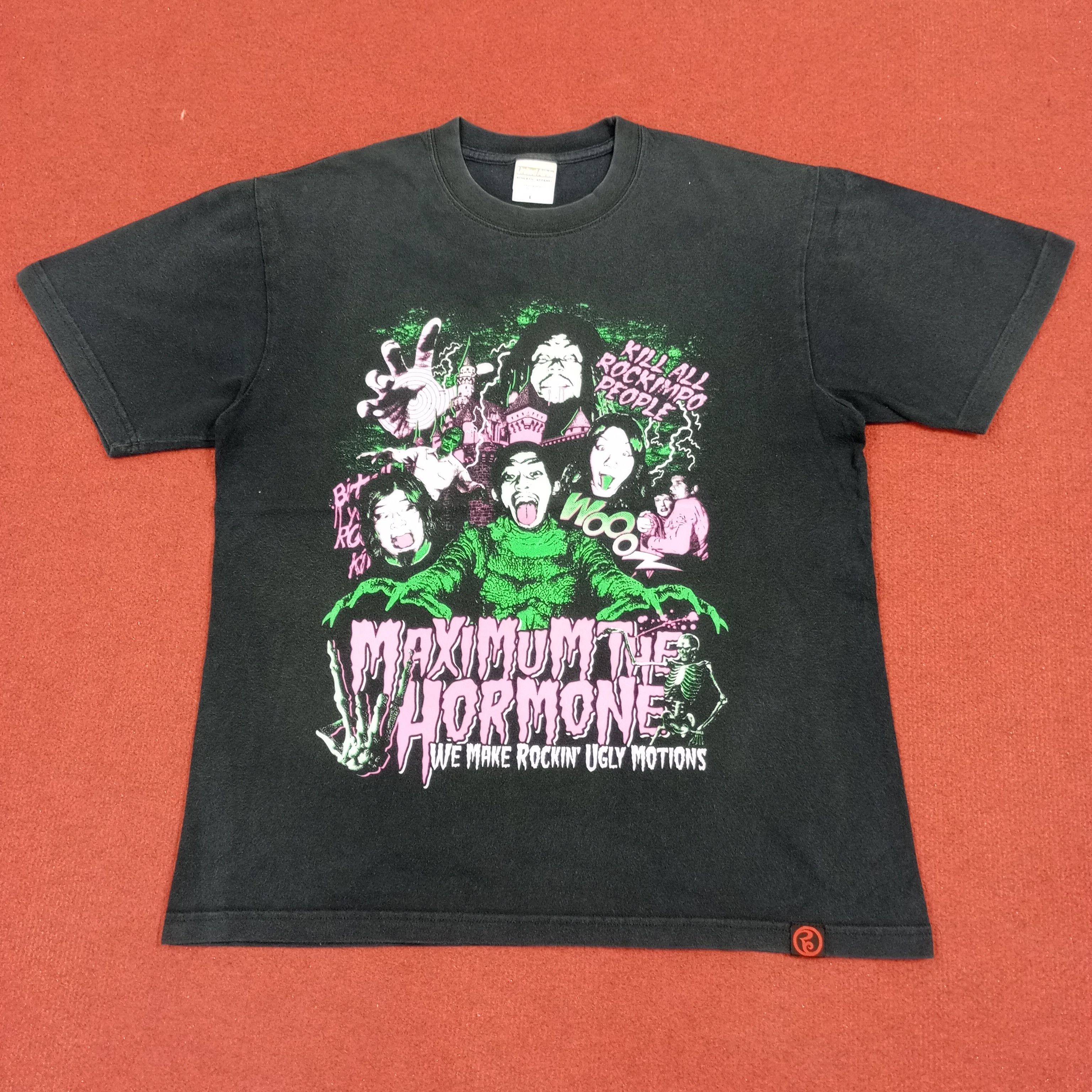 Band Tees × Vintage Maximum The Hormone Japanese Rock Band Music Tshirt Size US L / EU 52-54 / 3 - 1 Thumbnail