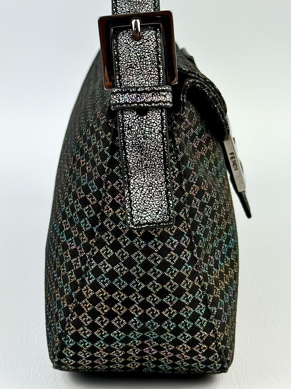 Fendi Fendi - 00’s - Multicolor - Zucca - Double Flap - Baguette Size ONE SIZE - 7 Thumbnail