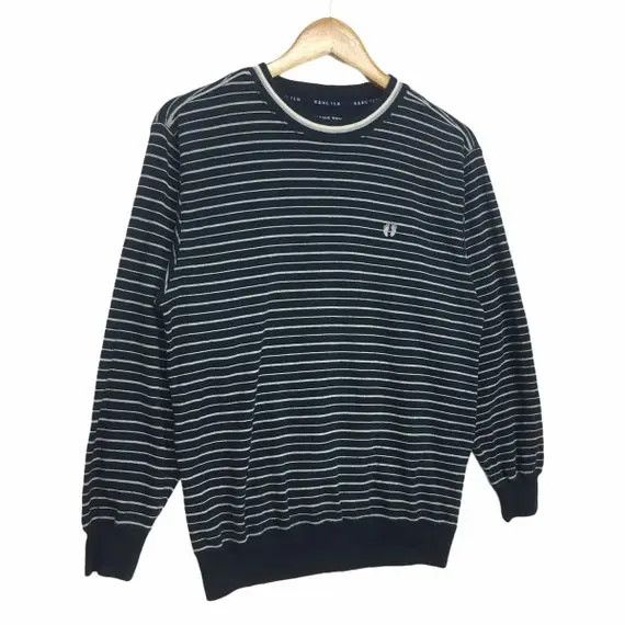 Hang Ten Vtg 90' HANG TEN SURFING Striped Sweatshirt Sweater Pullover Size US S / EU 44-46 / 1 - 3 Thumbnail
