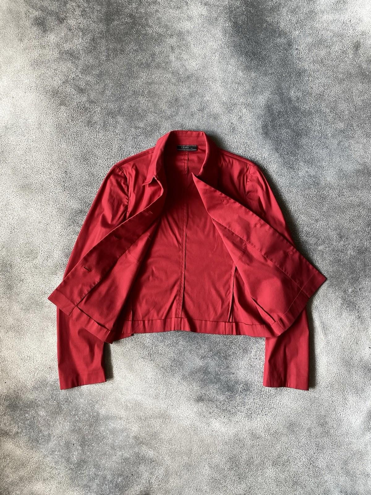 Prada S/S 1997 Prada Runway Double Pocket Blouse Shirt Vintage Size M / US 6-8 / IT 42-44 - 11 Thumbnail