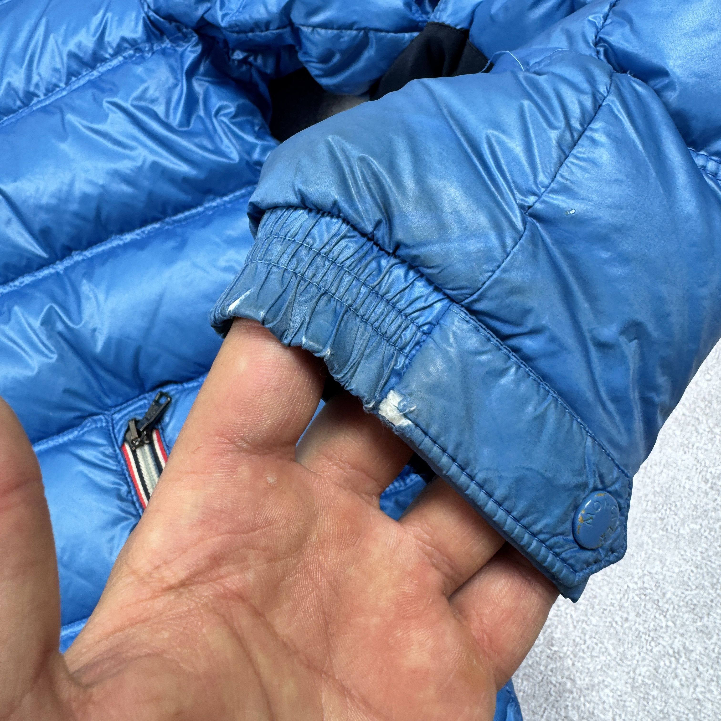 Moncler Original Moncler Gaston Blue Puffer Nylon Jacket Size 14Y Size US S / EU 44-46 / 1 - 19 Thumbnail