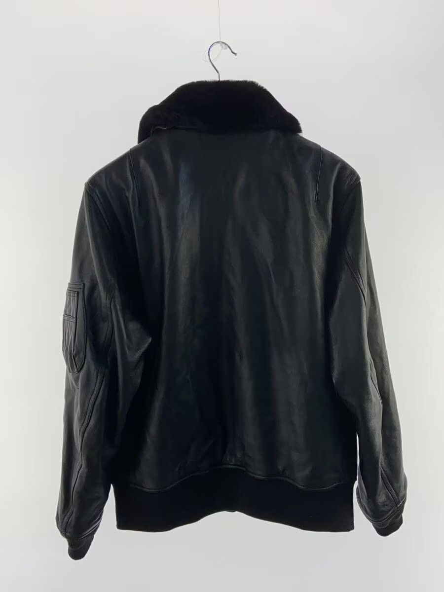 Avirex Avirex Plain Sheepskin Blouson Black Size US XXL / EU 58 / 5 - 2 Thumbnail