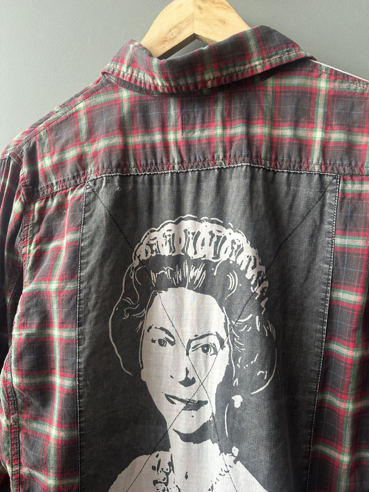 Pepe Jeans Pepe Jeans London Andy Warhol Queen Patchwork Check Shirt Size US M / EU 48-50 / 2 - 5 Thumbnail