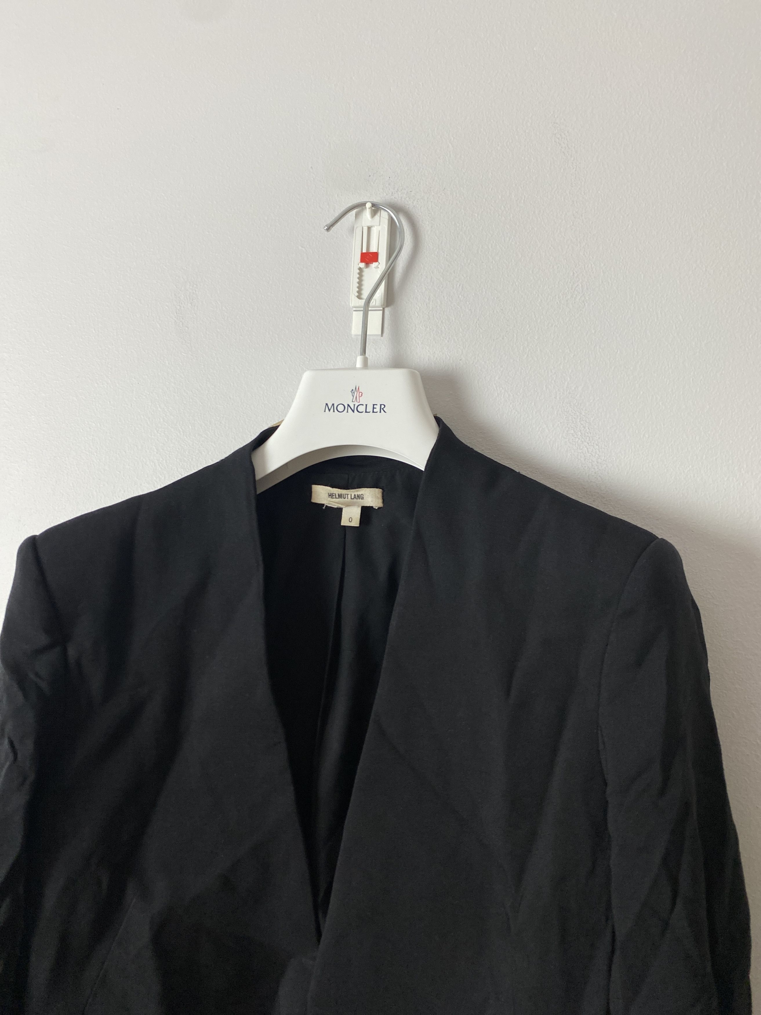 Helmut Lang Helmut Lang cropped blazer jacket wool Size XS / US 0-2 / IT 36-38 - 2 Thumbnail