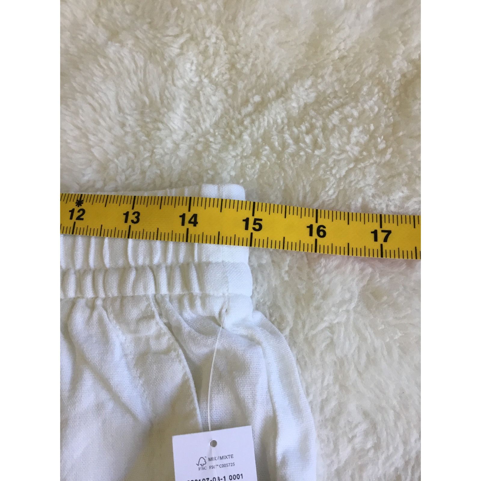 Gap GAP Factory White Pull-On Utility Shorts Size 30" / US 8 / IT 44 - 9 Thumbnail