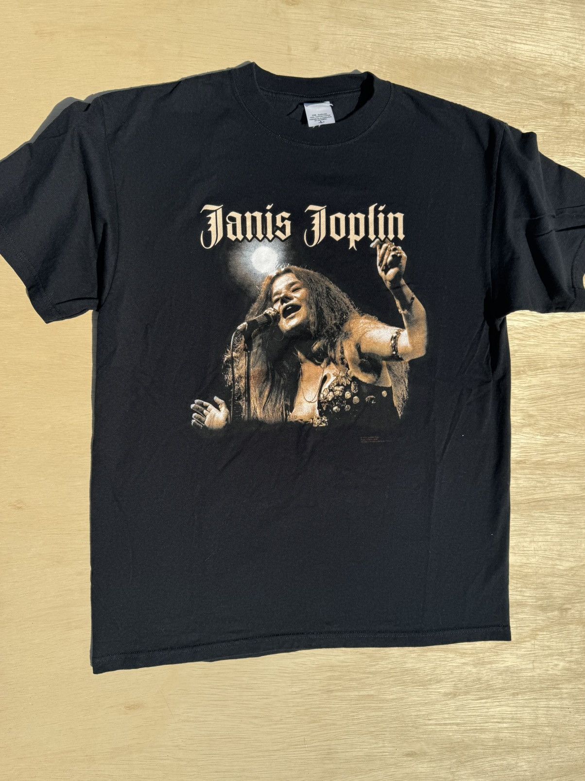 Band Tees × Rap Tees × Vintage 2005 Janis Joplin Vintage Rock Band T-Shirt Size US L / EU 52-54 / 3 - 3 Thumbnail