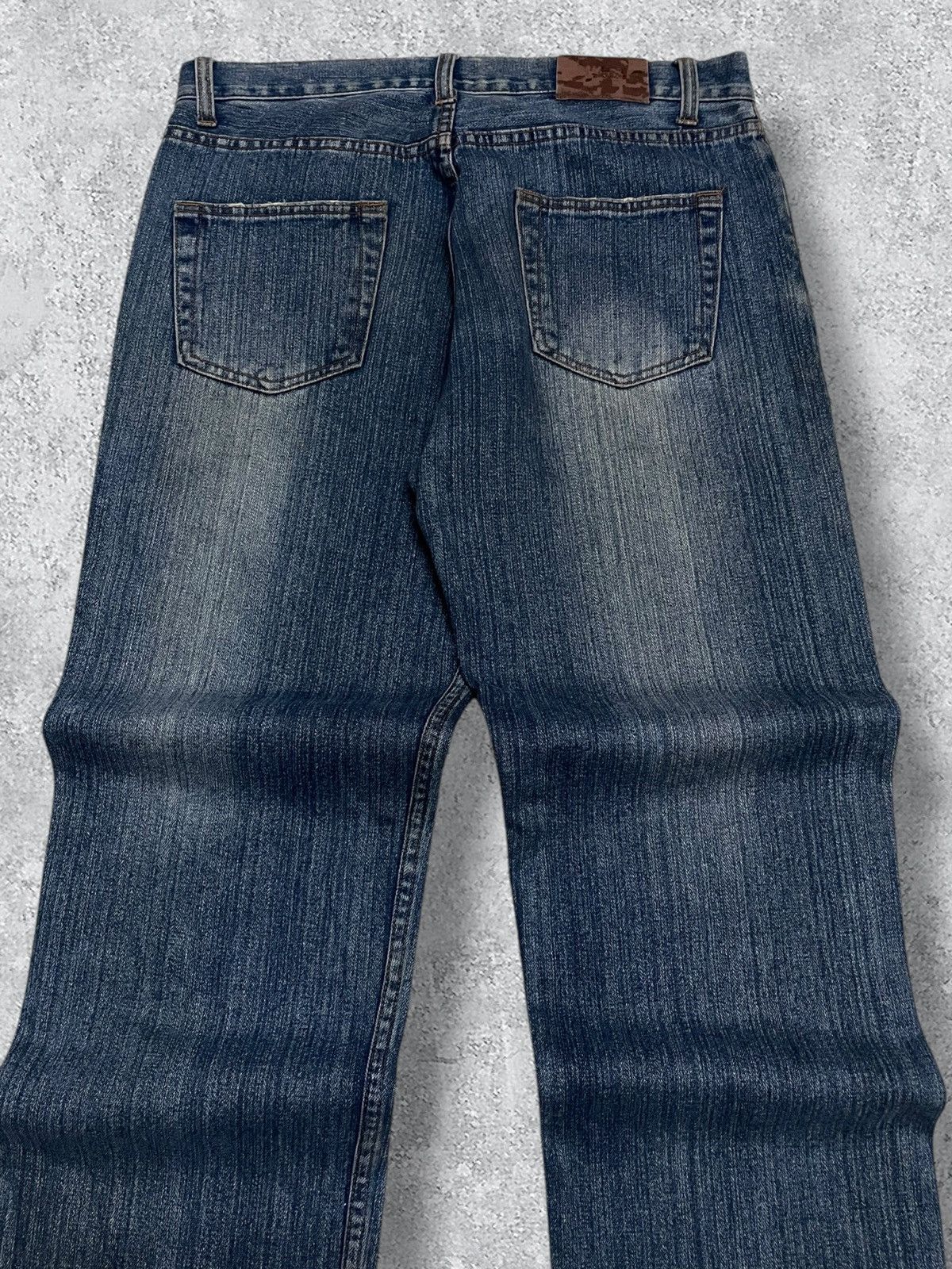 Japanese Brand Vintage Japan Designer 90’s Nylaus Grunge Patchwork Denim Size US 34 / EU 50 - 12 Thumbnail