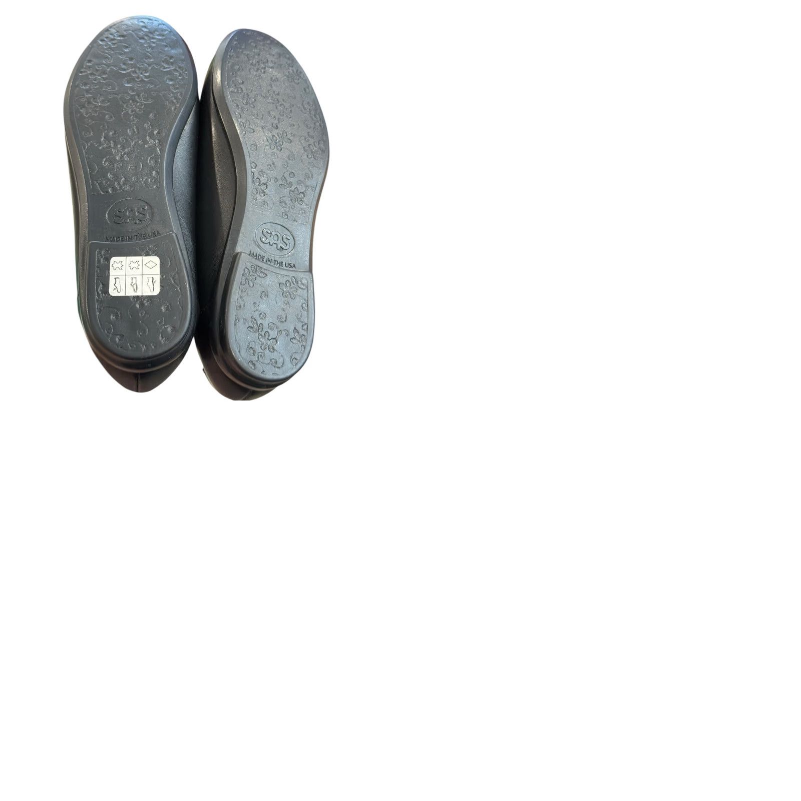 SAS Sas Women’s Flat Black Leather Slip On Comfort Ballet Sas Flat M Black Leather Scenic Comfort Slip On Women’s Size 6 Size US 6 / IT 36 - 9 Thumbnail