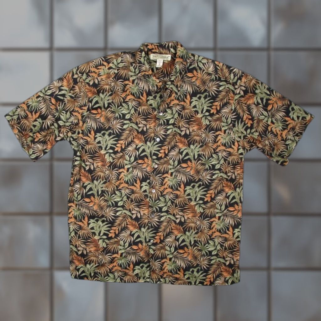 Tori Richard Tori Richard Shirt Men Extra Large Black Hawaiian Button Up Floral Tiki Cotton Lawn USA Men Size US XL / EU 56 / 4 - 1 Thumbnail