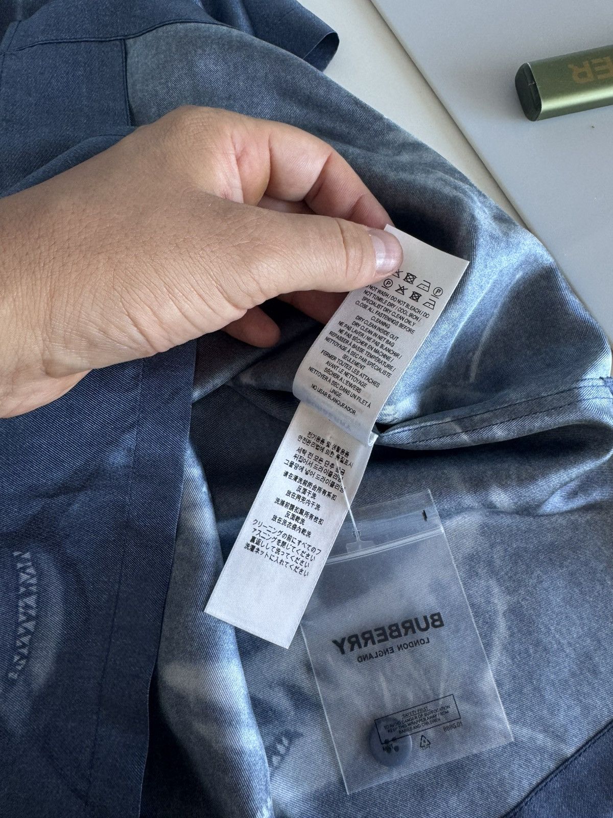 Burberry BURBERRY SILK SHIRTS | XS FIT S Size US XS / EU 42 / 0 - 10 Thumbnail