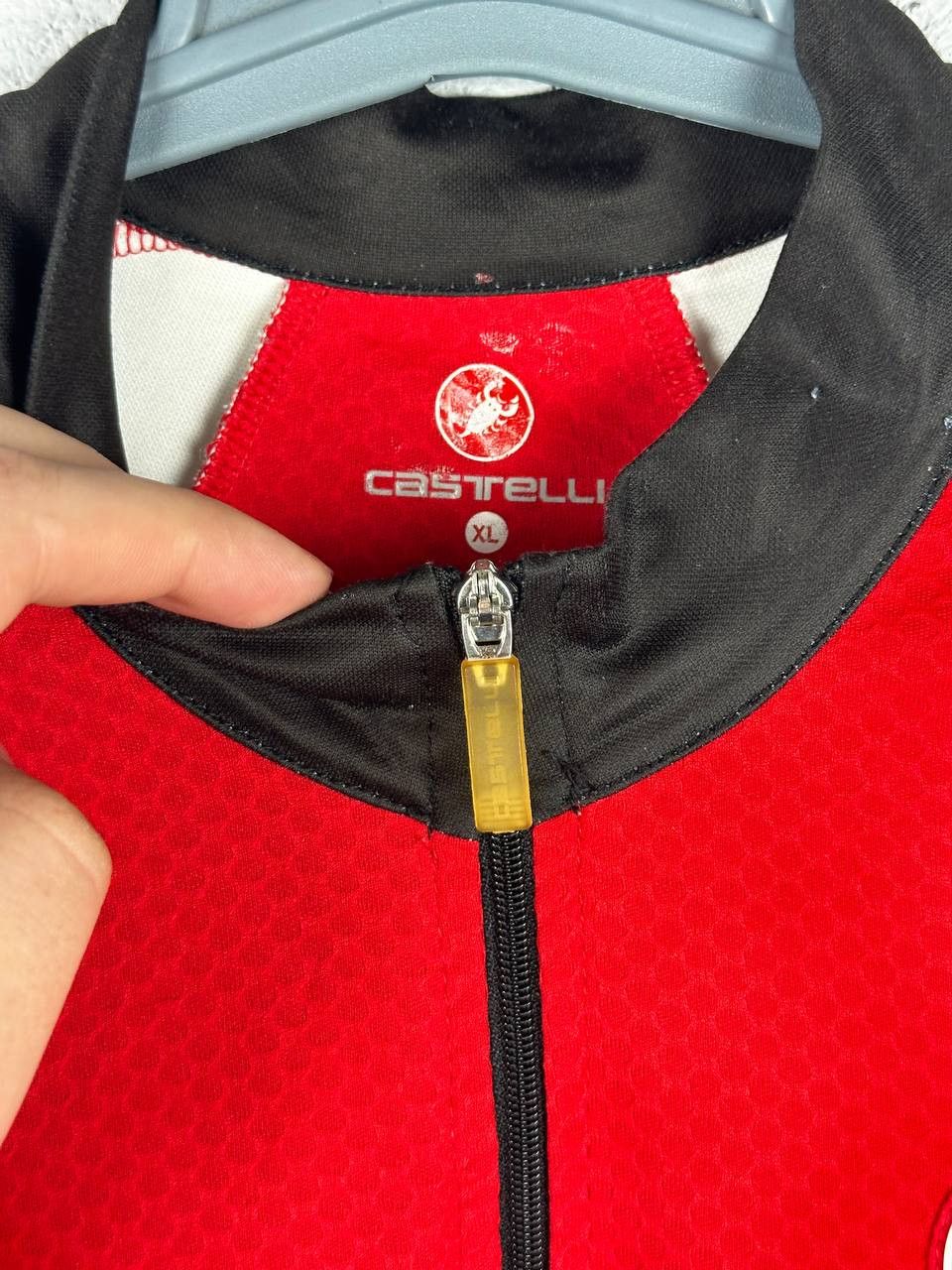 Other Men’s Vintage Castelli Short Sleeve 1/4 Jersey T Shirt Size US XL / EU 56 / 4 - 6 Thumbnail
