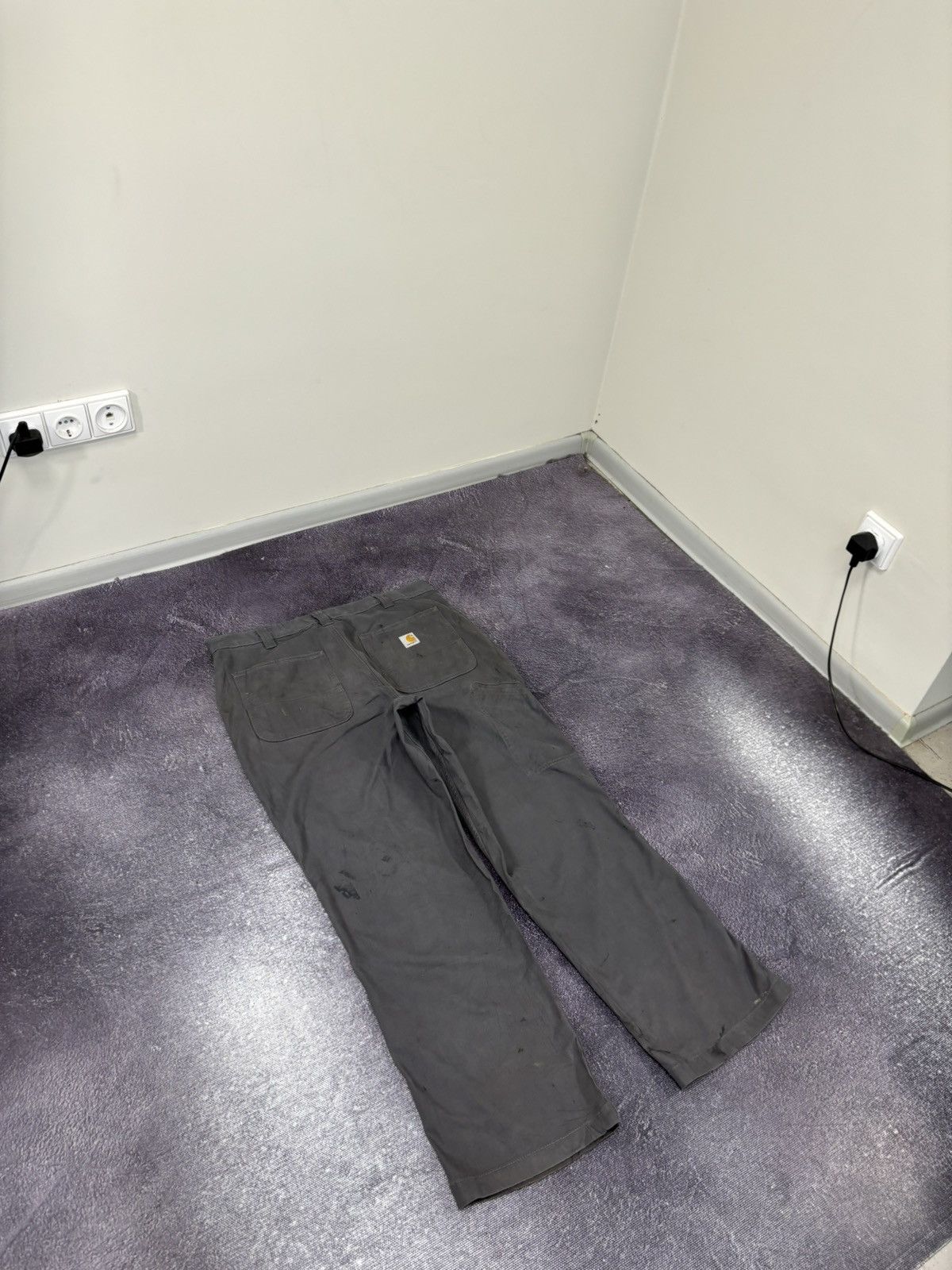 Carhartt Vintage Carhartt Y2K Gray Work Hype Relaxed Fit Baggy Pants Size US 36 / EU 52 - 2 Thumbnail