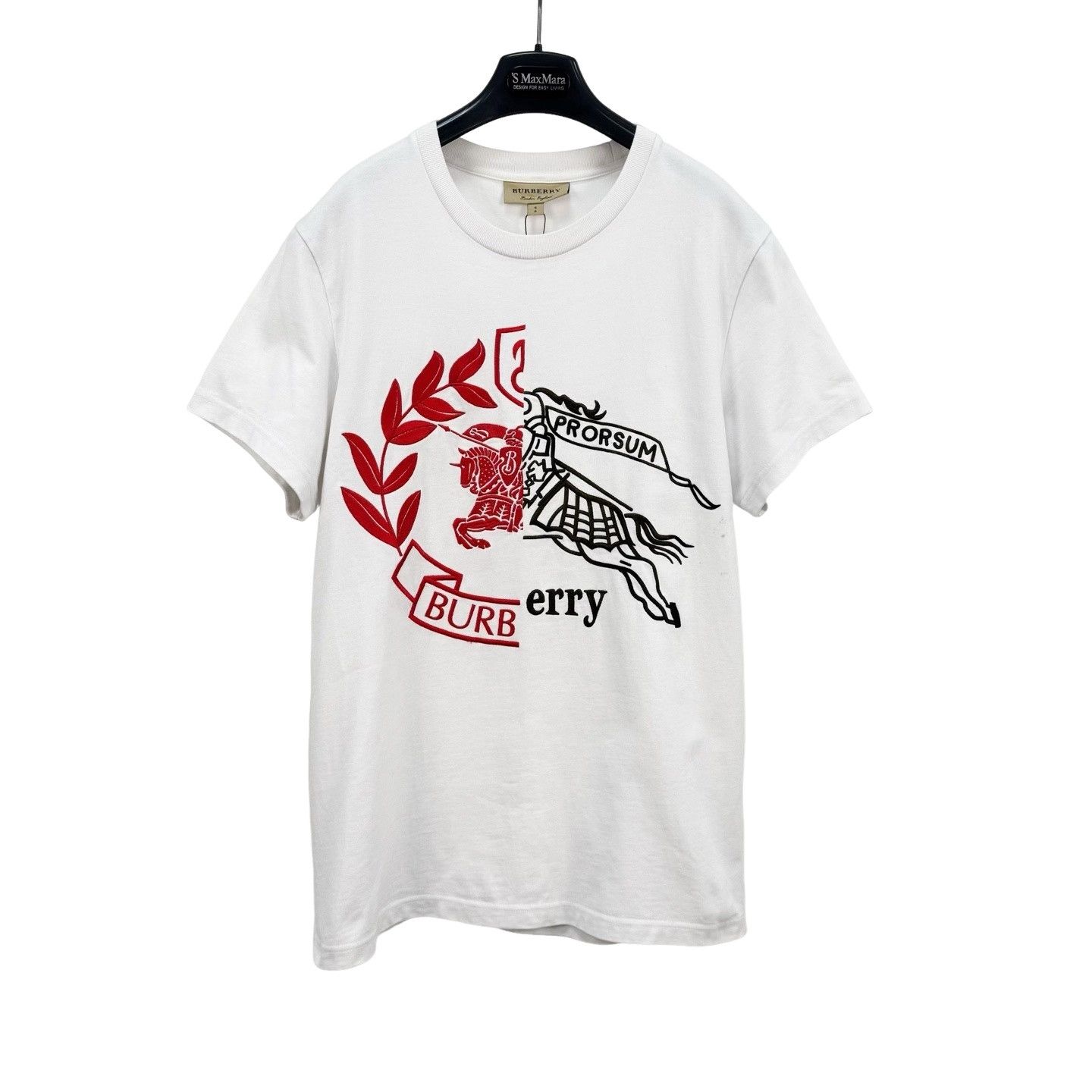 Burberry Burberry Split Knight Graphic T-Shirt S Size US S / EU 44-46 / 1 - 1 Thumbnail