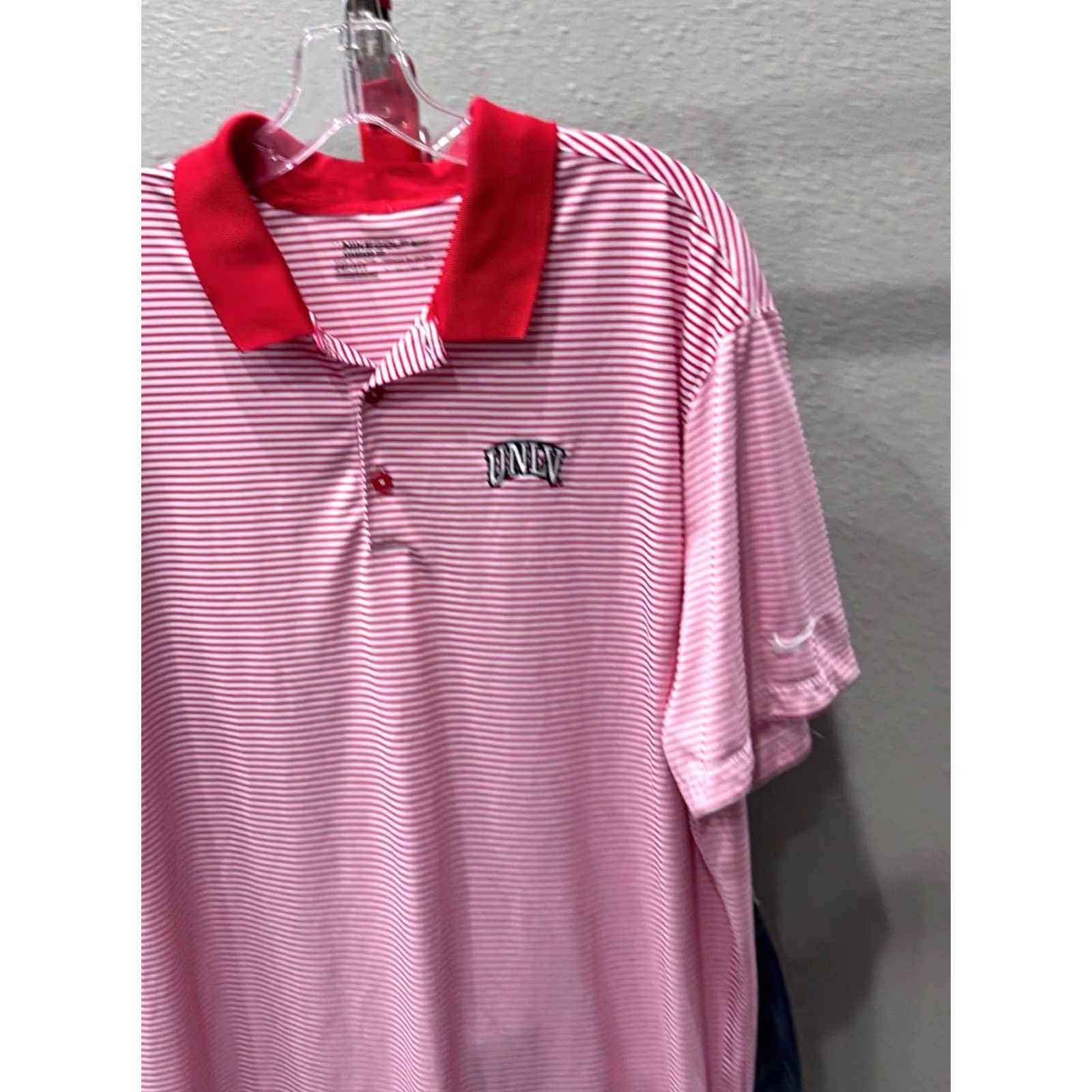 Nike Nike Red Stripe Golf UNLV XXL 2XL Men Shirt Size US XXL / EU 58 / 5 - 3 Thumbnail