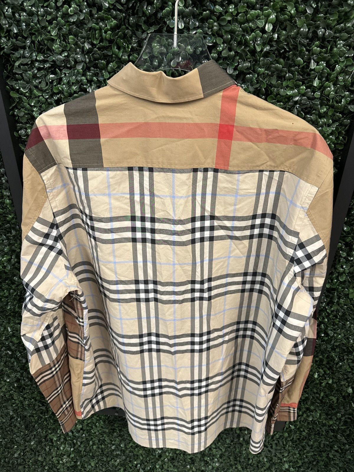 Burberry Long sleeve multicolor button up Size US L / EU 52-54 / 3 - 1 Thumbnail