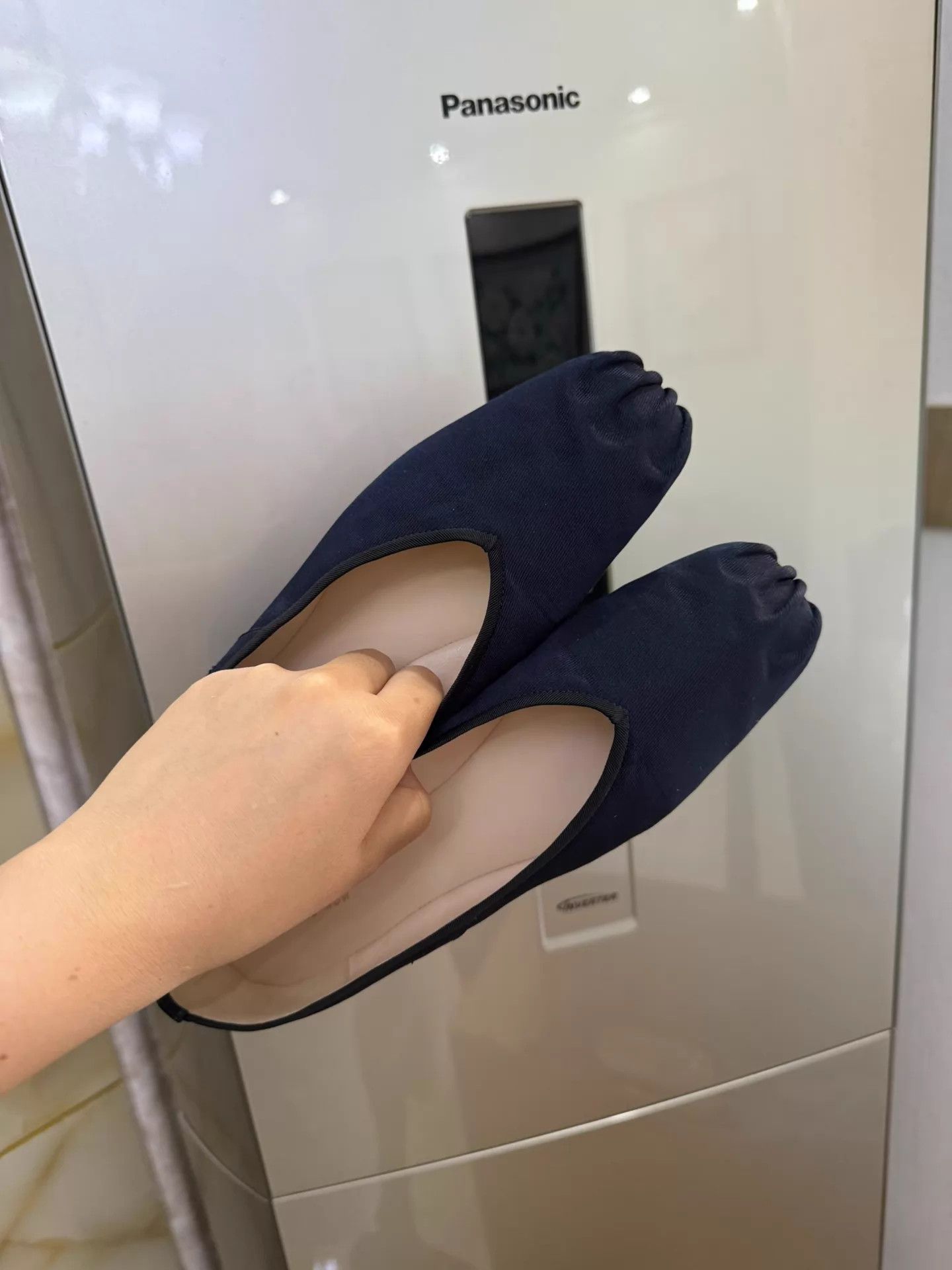 Other Navy Blue Flats Size 36 95 New Flattering Comfy Size US 5.5 / IT 35.5 - 1 Thumbnail