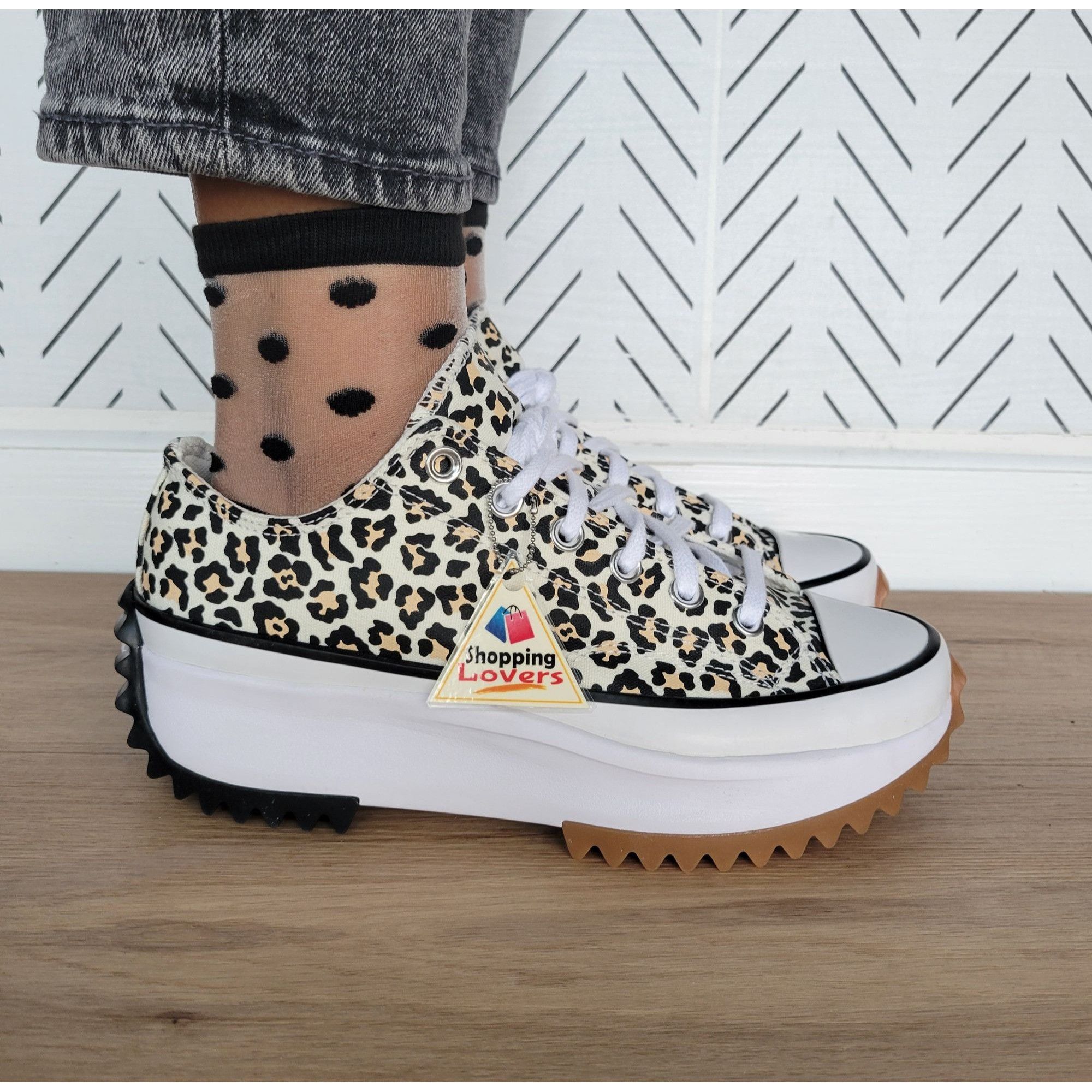 Converse ❤️Converse Run Star Hike Platform Archive Leopard 8 Women's Size US 8 / IT 38 - 10 Thumbnail