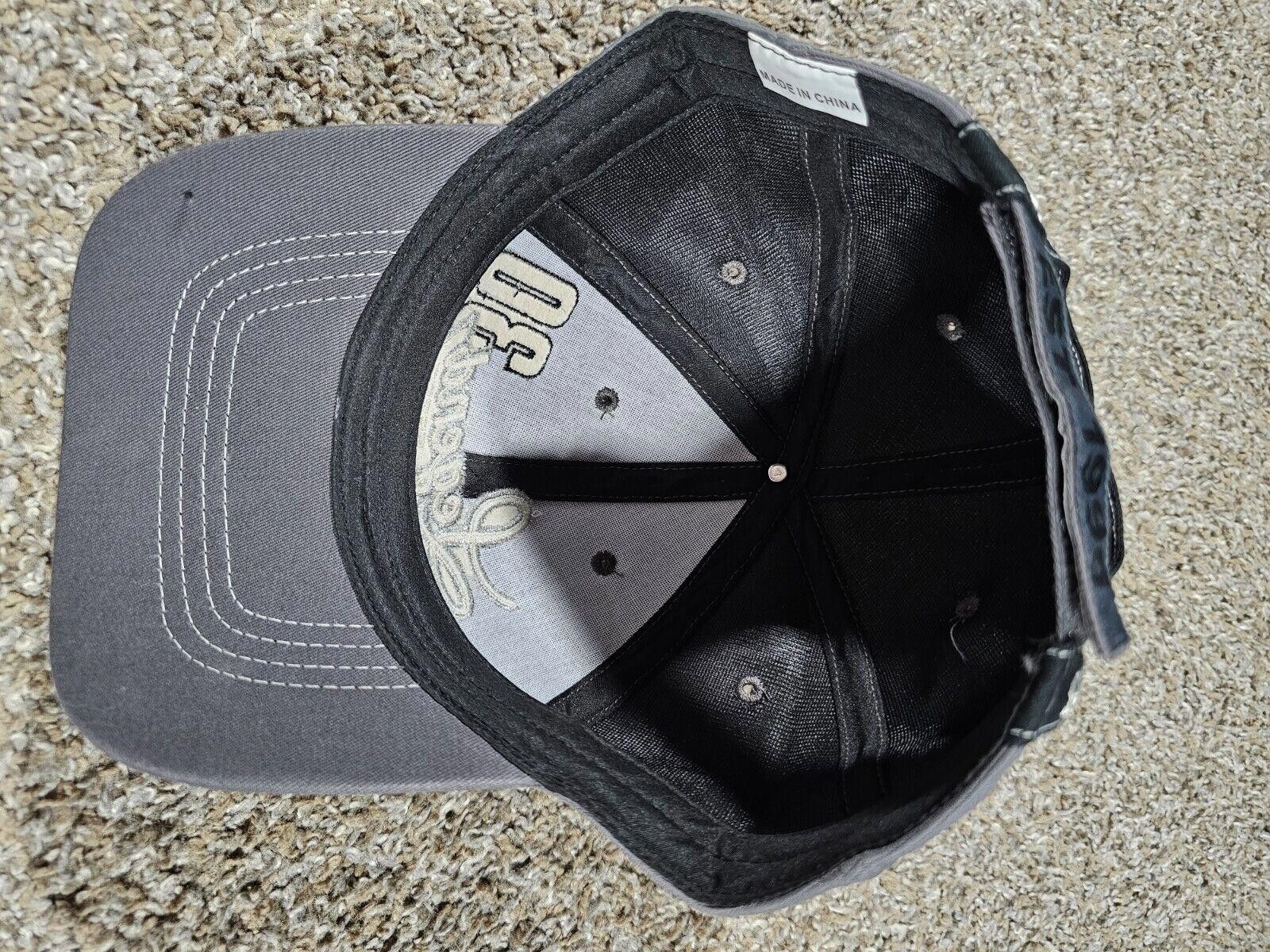 Designer LEGEND Seeds 30 years strapback hat 2020 Gray Black Pheasant Size ONE SIZE - 8 Thumbnail