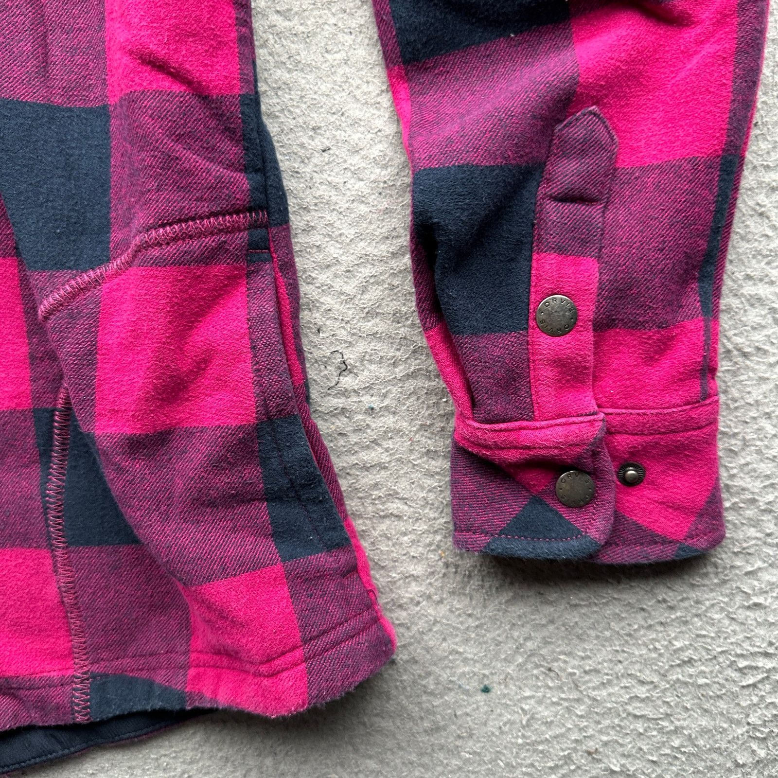 Orvis Orvis Nova Flannel Shirt Jacket Shacket Womens S Pink Plaid Size S / US 4 / IT 40 - 7 Thumbnail