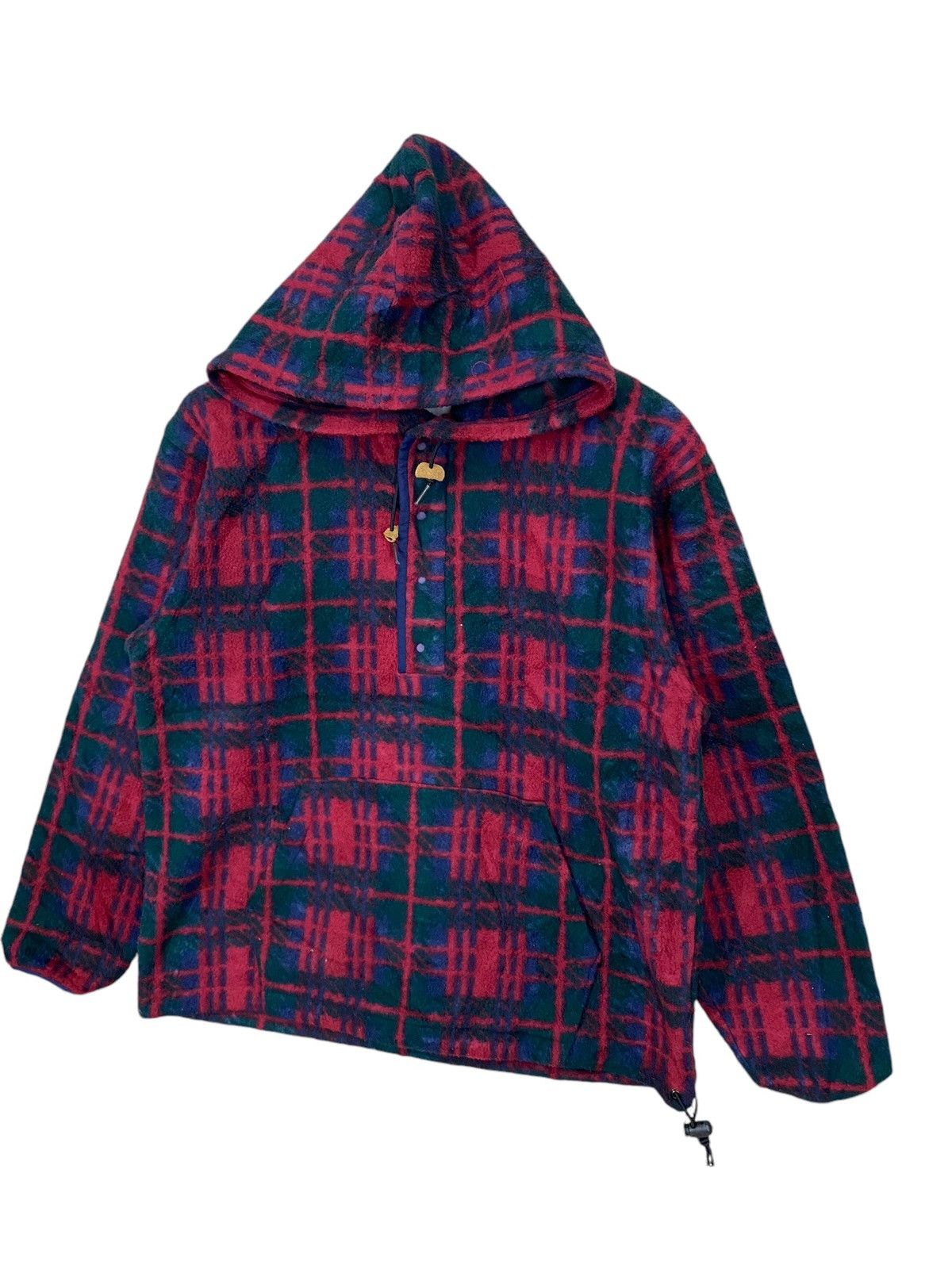 L.L. Bean × Vintage Vintage LL bean anorak fleece sweater pullover half button Size US M / EU 48-50 / 2 - 2 Thumbnail