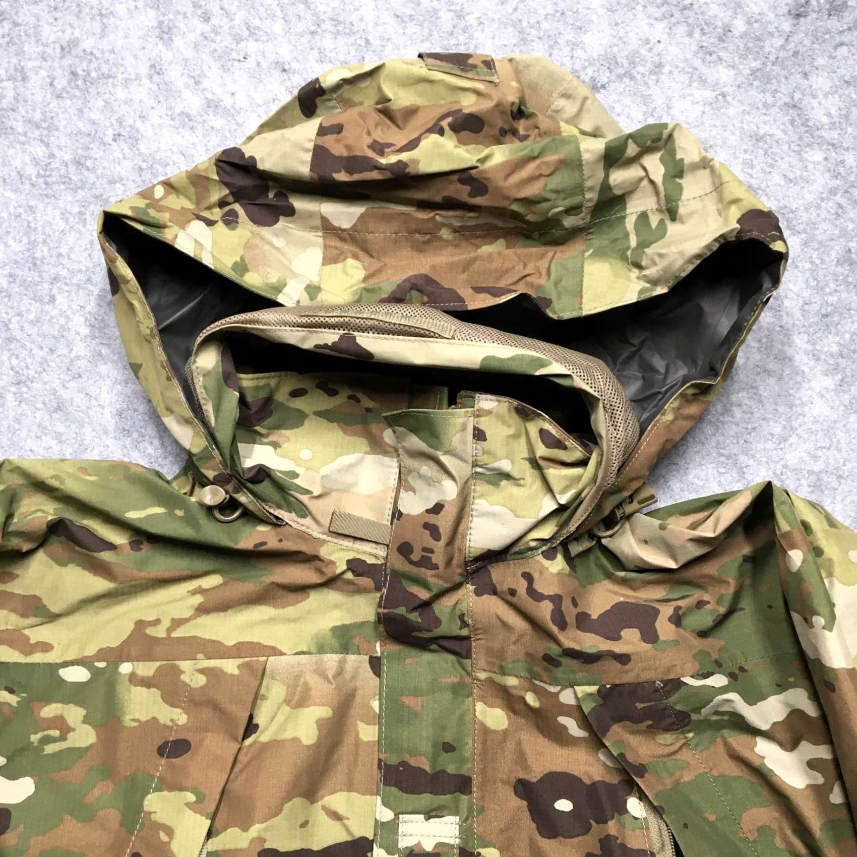 Vintage VINTAGE Unicor US Army ECWCS Jacket Men XS Reg OCP Camo Gen III Extreme Cold/Wet Weather Hooded Jacket Size US XS / EU 42 / 0 - 4 Thumbnail