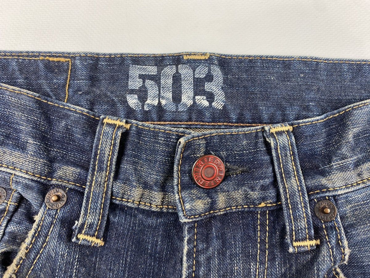 Edwin Edwin Shorts Denim Distressed Model 503 Blue Tripp Size US 32 / EU 48 - 7 Thumbnail