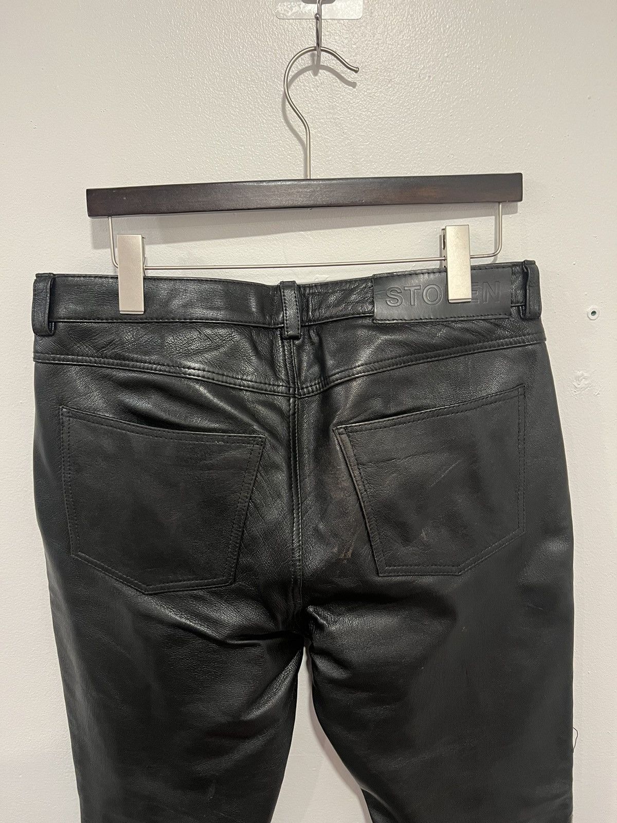Stolen Girlfriends Club Stolen Girlfriends Club Leather Pants Size US 31 - 3 Thumbnail