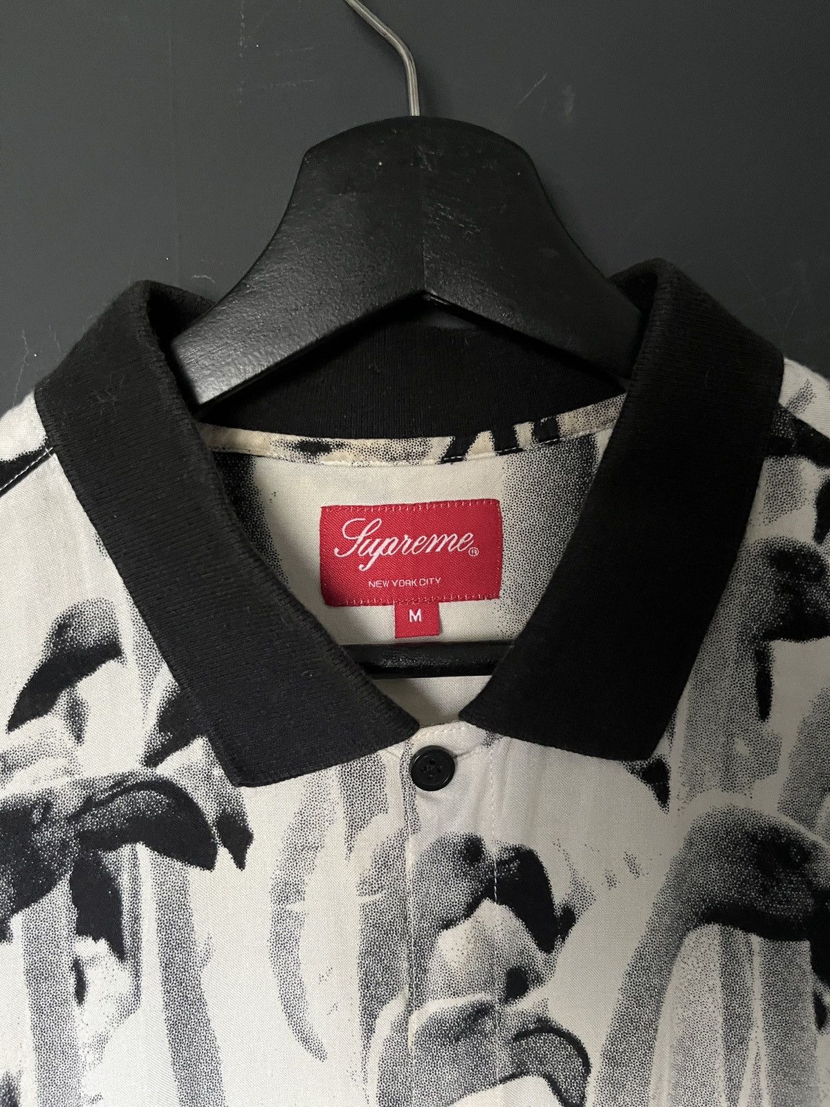 Supreme SS14 Supreme Flamingo Rayon Shirt Size Medium Size US M / EU 48-50 / 2 - 6 Thumbnail
