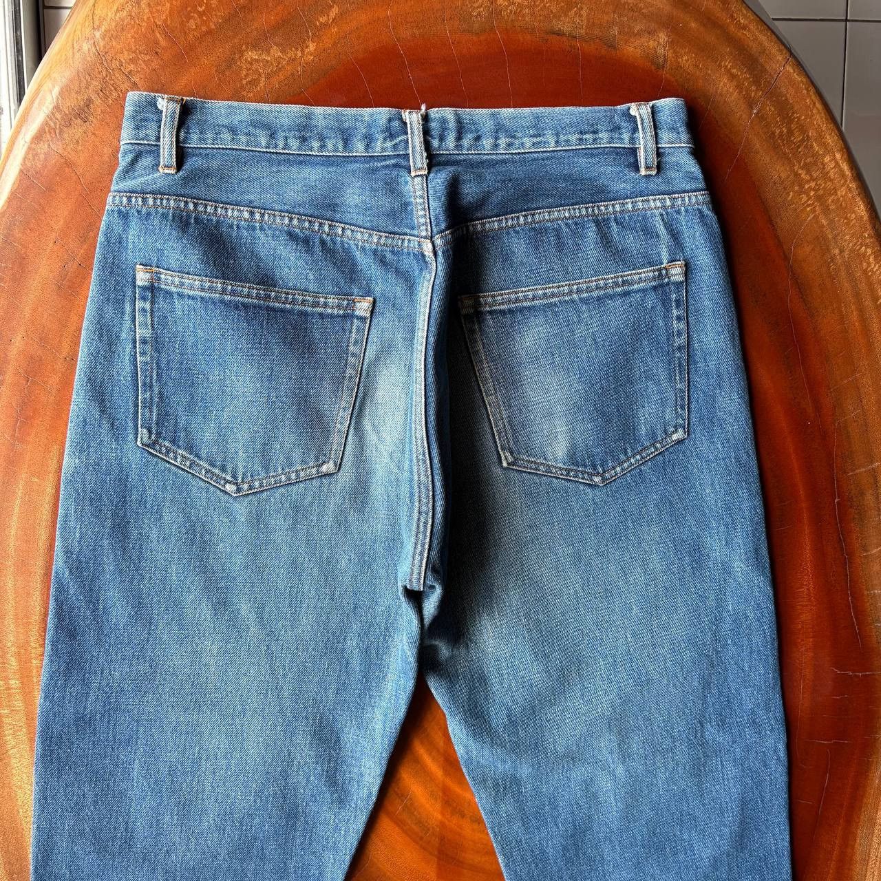 A.P.C. APC Rue De Fleurus Paris Slim Fit Blue Jeans Pants Size US 31 - 4 Thumbnail