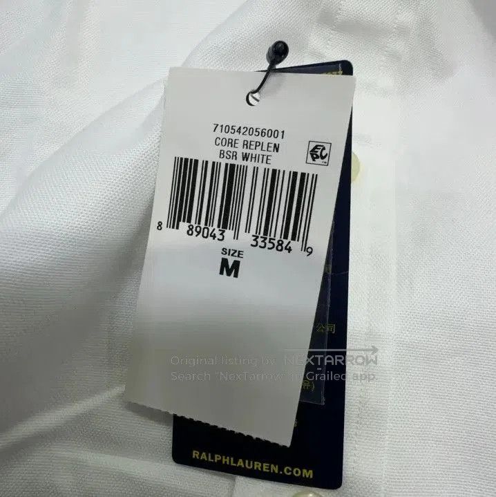 Polo Ralph Lauren Polo Ralph Lauren Men's White Logo Embroidered Button Shirt Size US M / EU 48-50 / 2 - 5 Thumbnail
