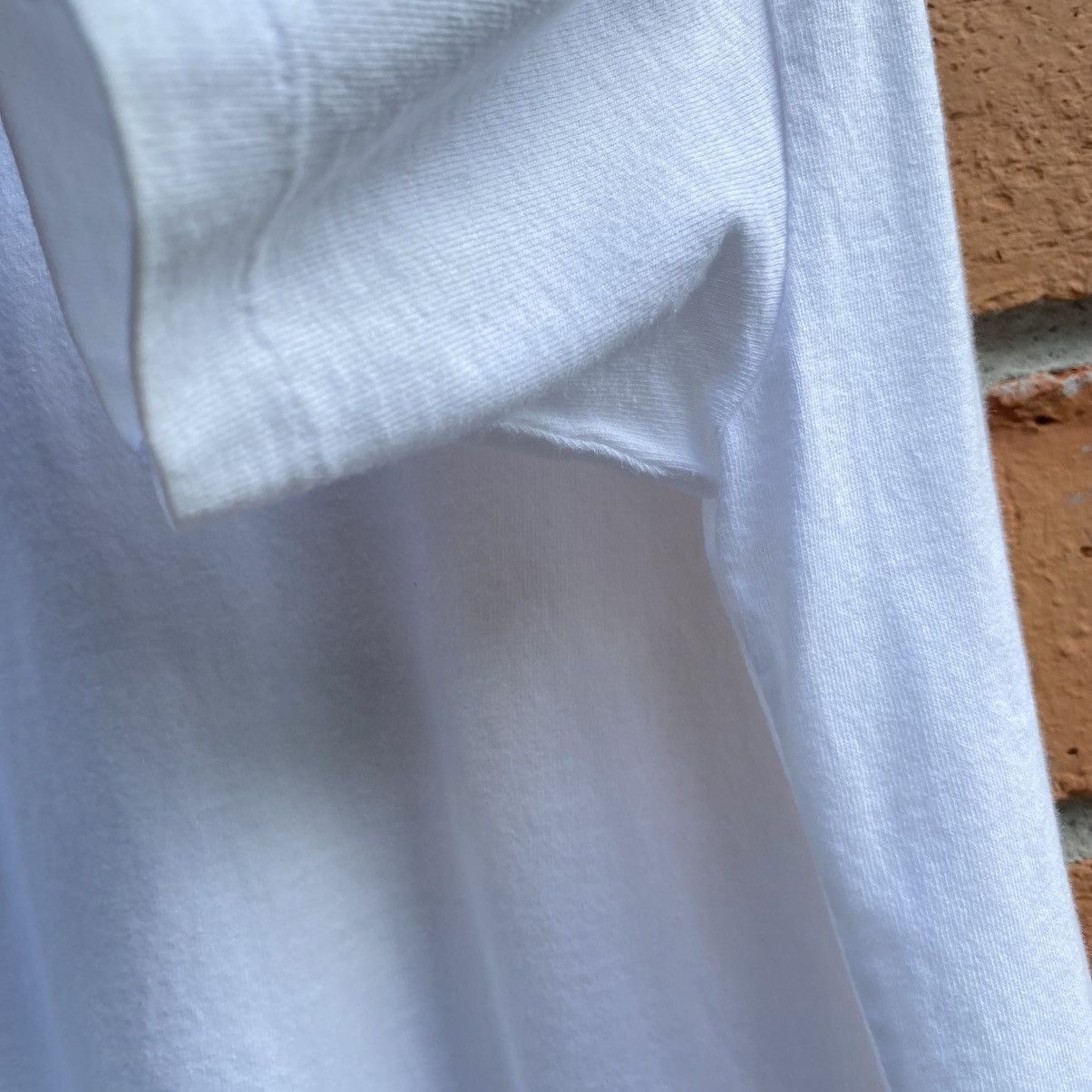Zucca ZUCCA Crewneck T-Shirt with Black Logo Print on Front Size US L / EU 52-54 / 3 - 4 Thumbnail