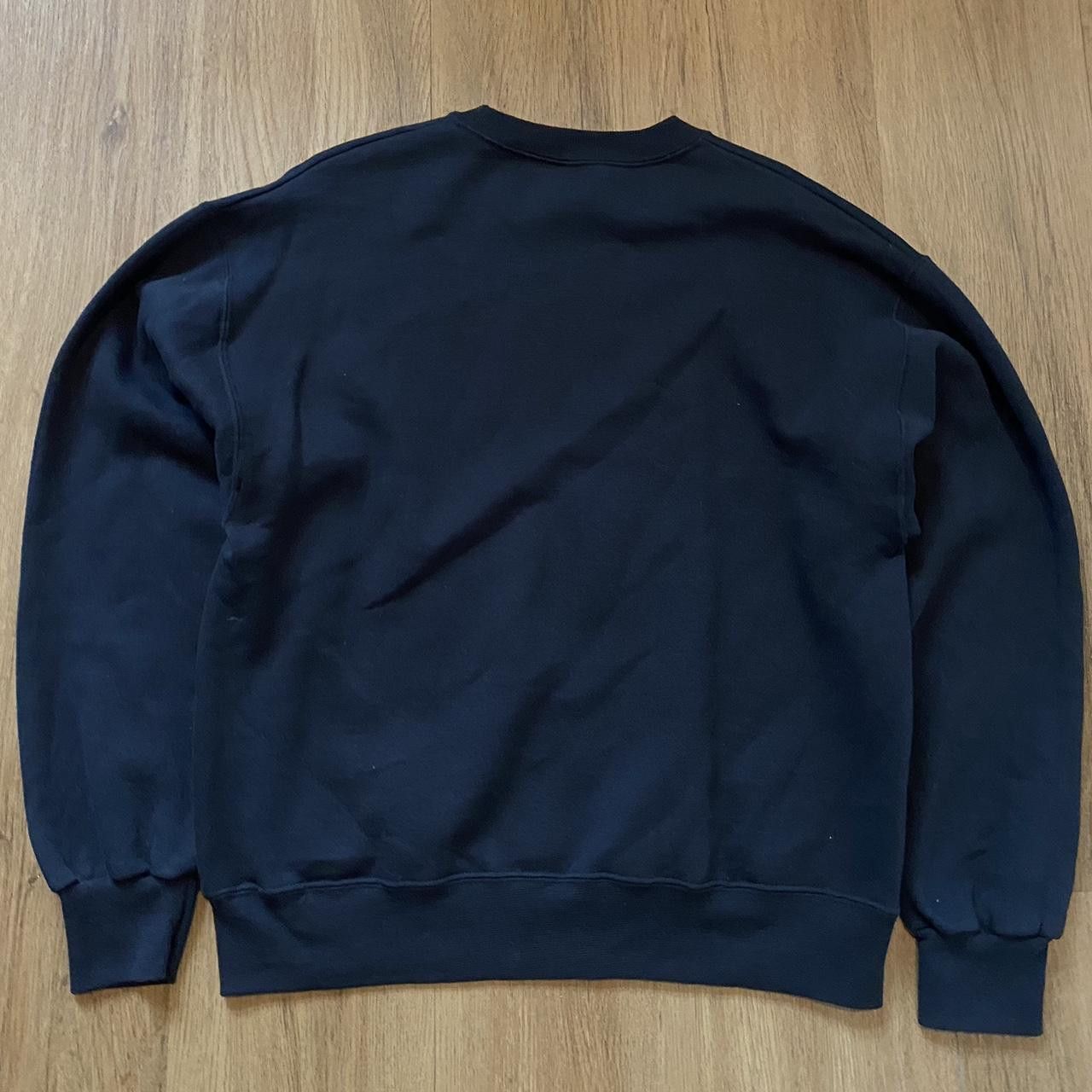 Fruit Of The Loom Vintage Y2K 2000s Black crewneck sweatshirt Fruit Size US M / EU 48-50 / 2 - 3 Thumbnail