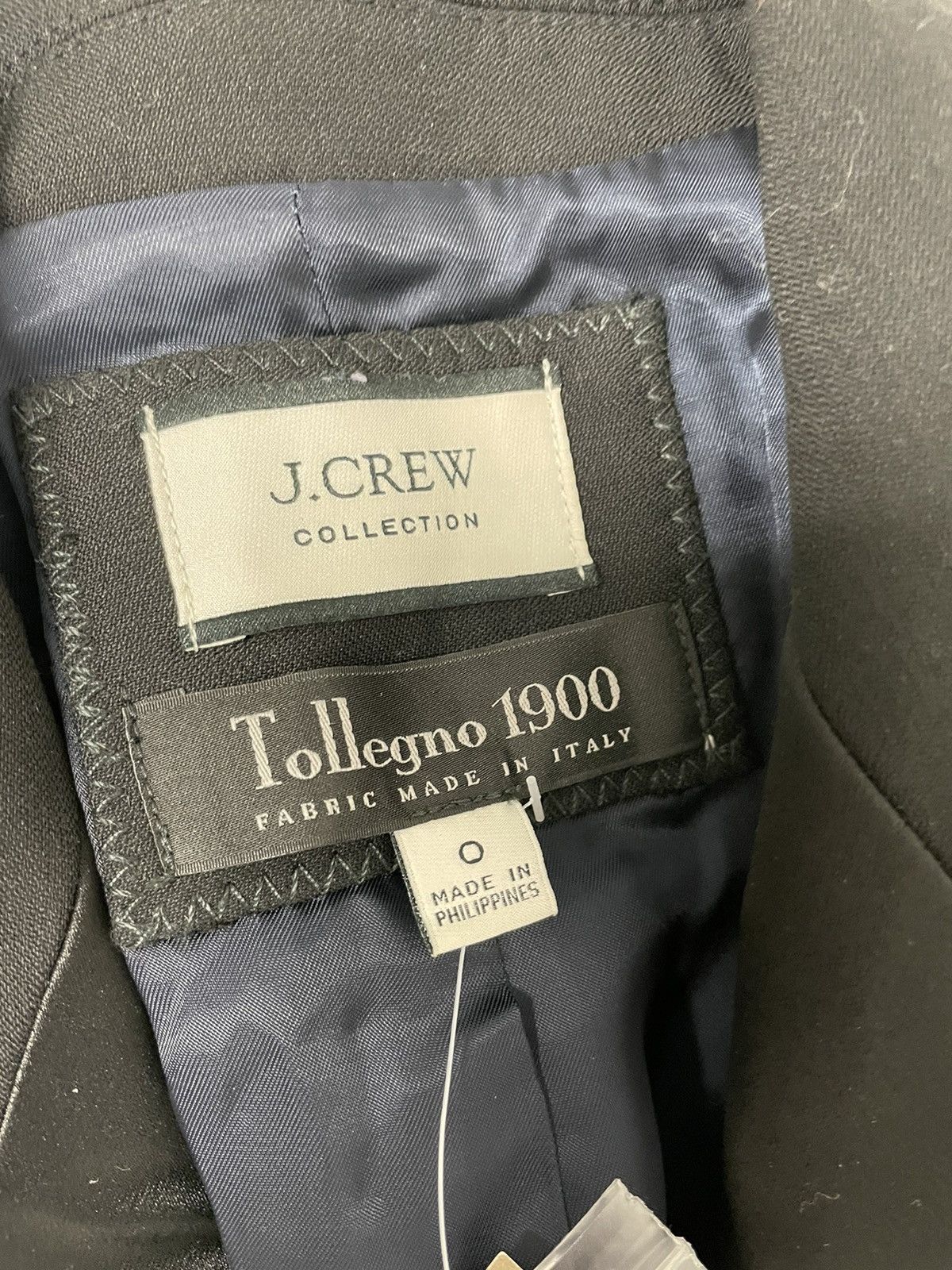 J.Crew Collection Willa tuxedo blazer in Italian wool Size XS / US 0-2 / IT 36-38 - 3 Thumbnail