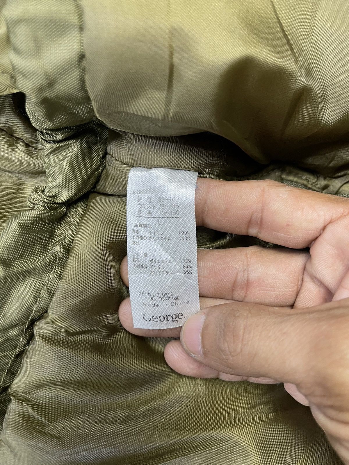 George George Military Type N3-B Nylon Fur Snorkel Parka Size US M / EU 48-50 / 2 - 17 Thumbnail
