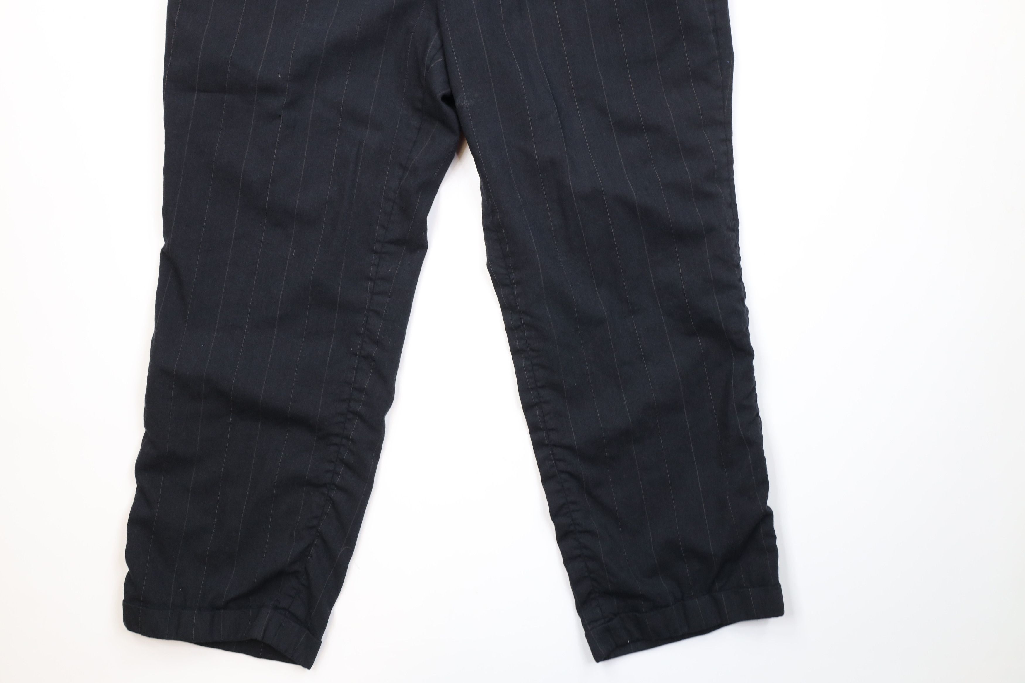 Vintage Vintage 80s Distressed 2 Piece Double Breasted Striped Suit Size 42L - 12 Thumbnail