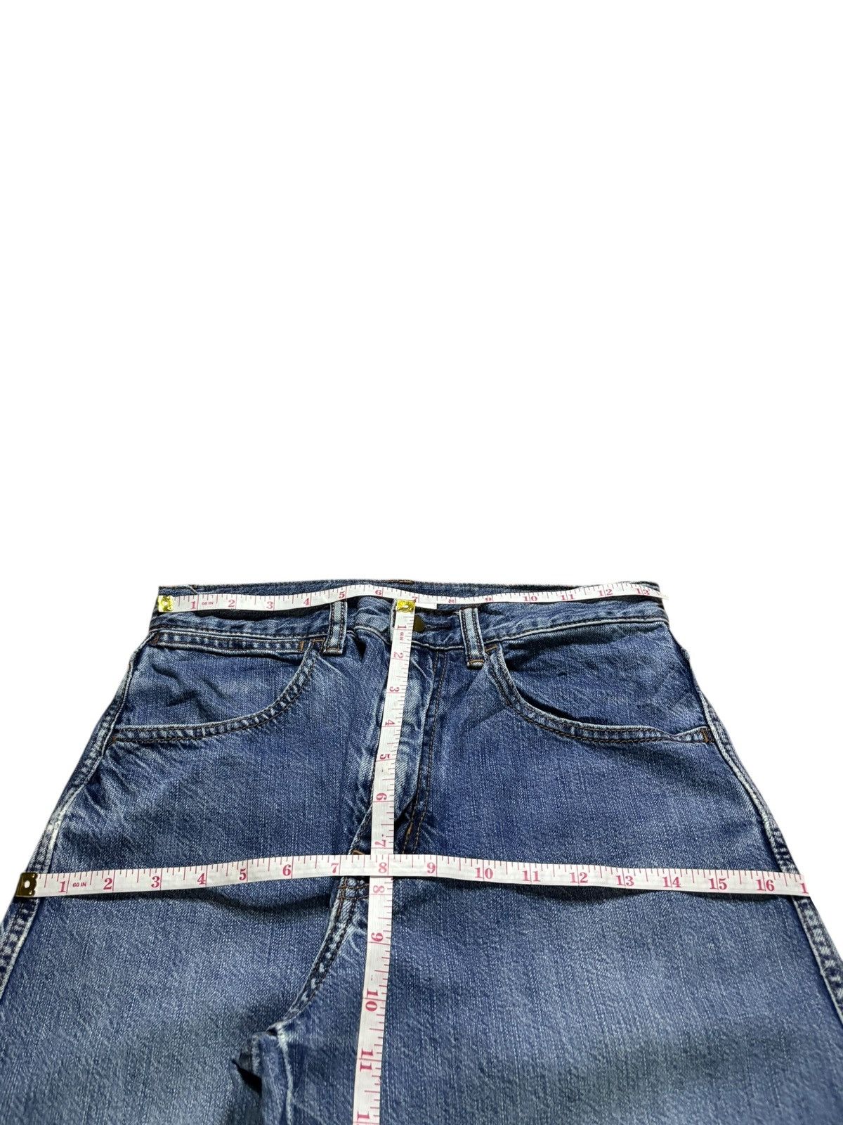 Uniqlo Vintage Uniqlo Lemaire Blue Wash Loose Baggy Jeans Size US 27 - 12 Thumbnail