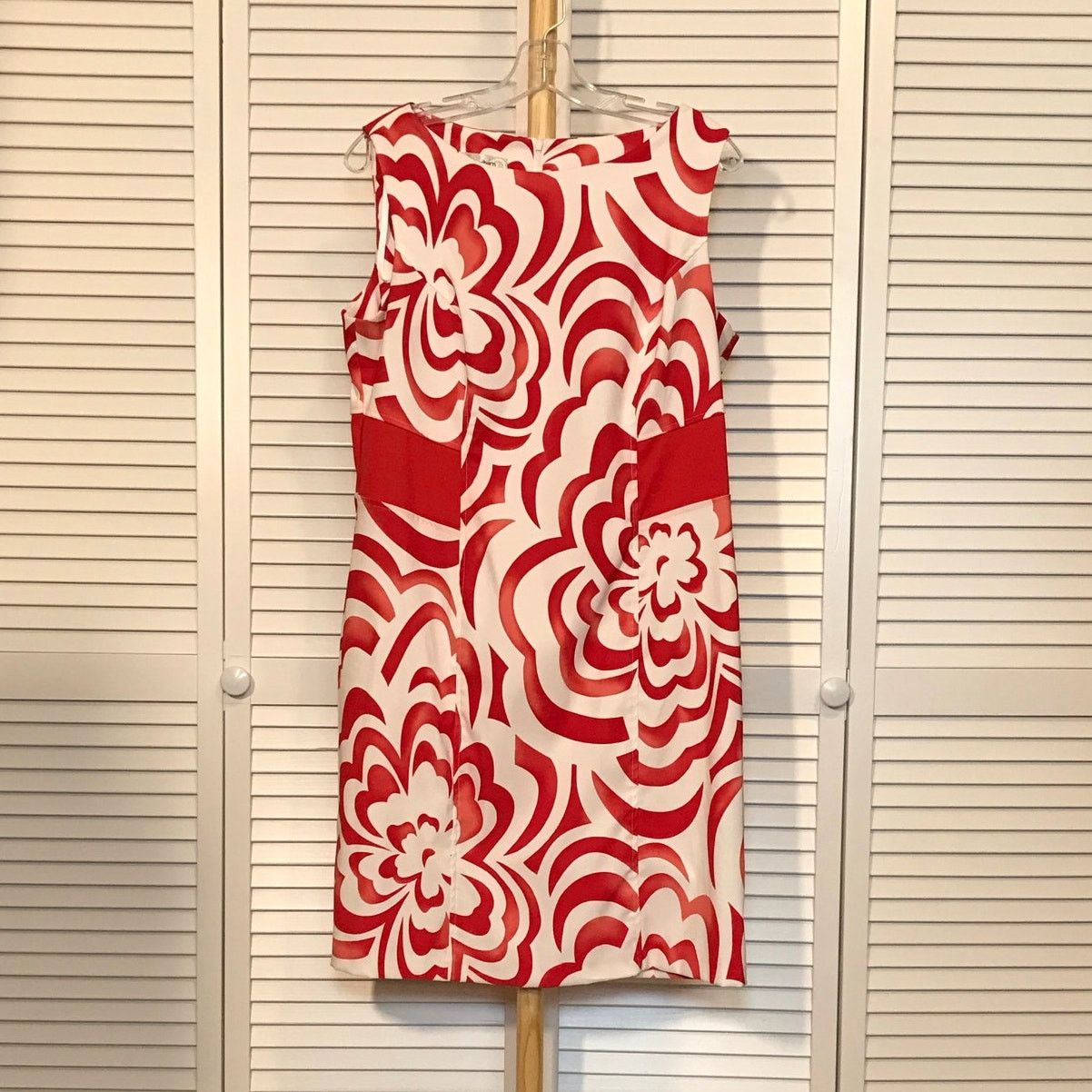 Other Dressbarn Floral Pleated Sleeveless A-Line Midi Dress 14 Size XL / US 12-14 / IT 48-50 - 2 Thumbnail