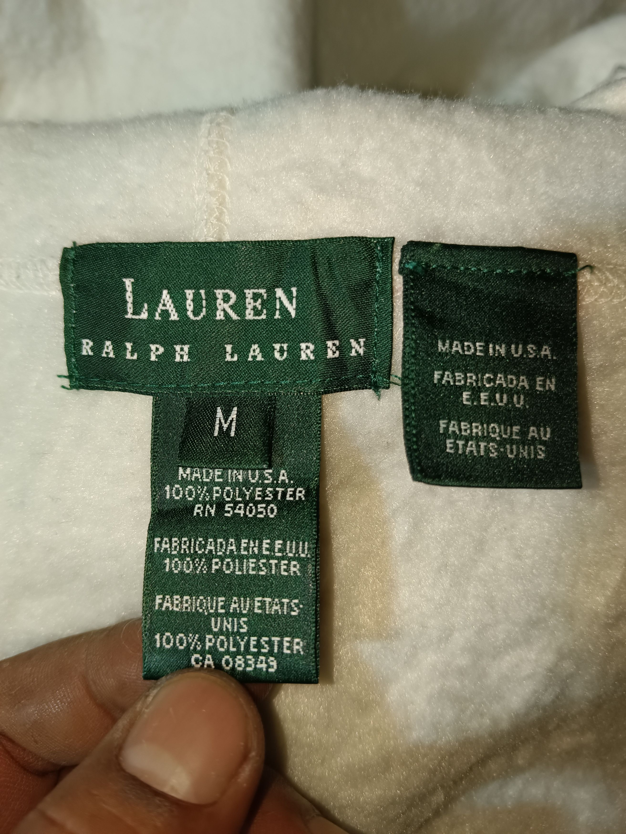 Polo Ralph Lauren × Ralph Lauren Vintage Polo Ralph Lauren Hoodie jacket Size US M / EU 48-50 / 2 - 6 Thumbnail