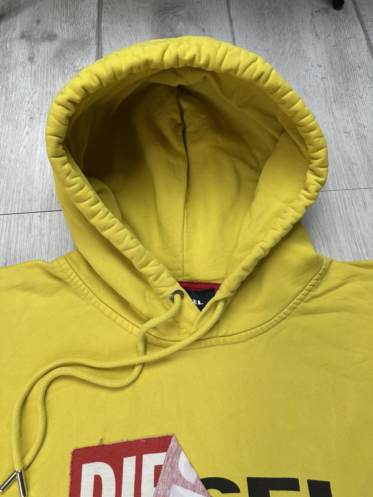 Diesel Diesel Big Logo Streetwear Sticker Hoodie Size US XL / EU 56 / 4 - 5 Thumbnail