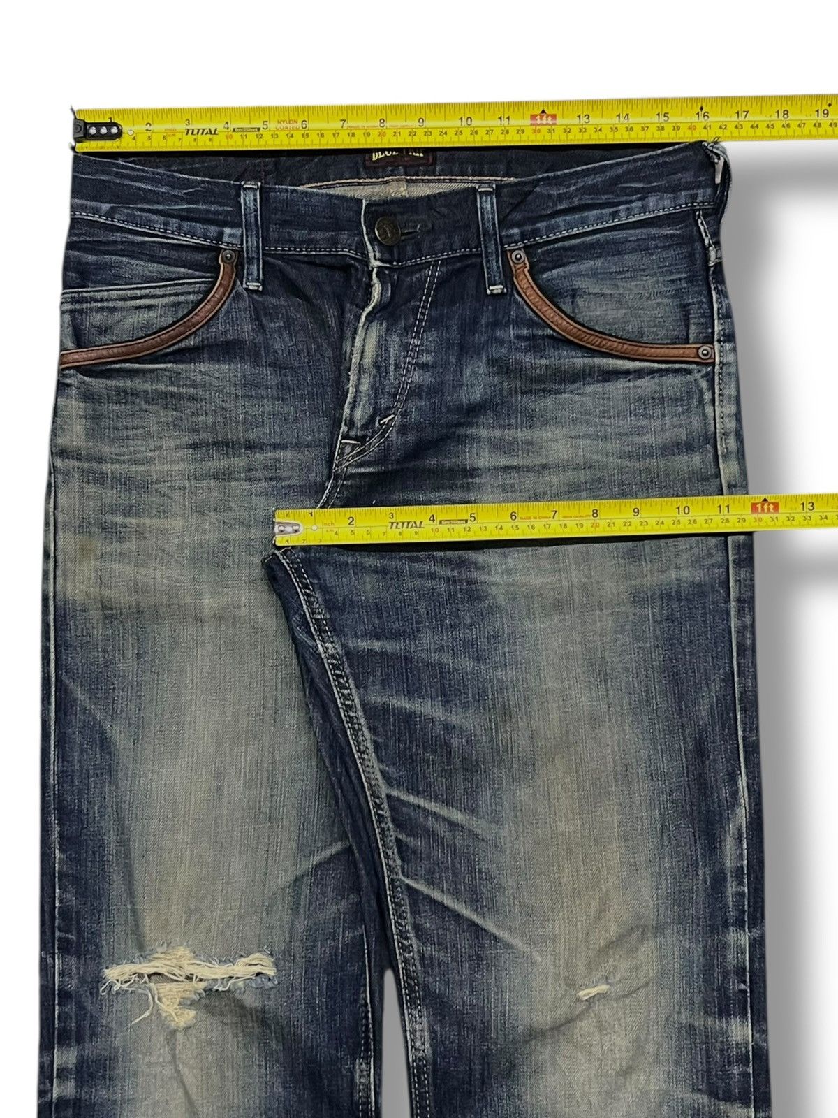 Edwin Vintage Edwin Blue Trip 006 Japan- Faded Wash, Distressed Size US 32 / EU 48 - 17 Thumbnail