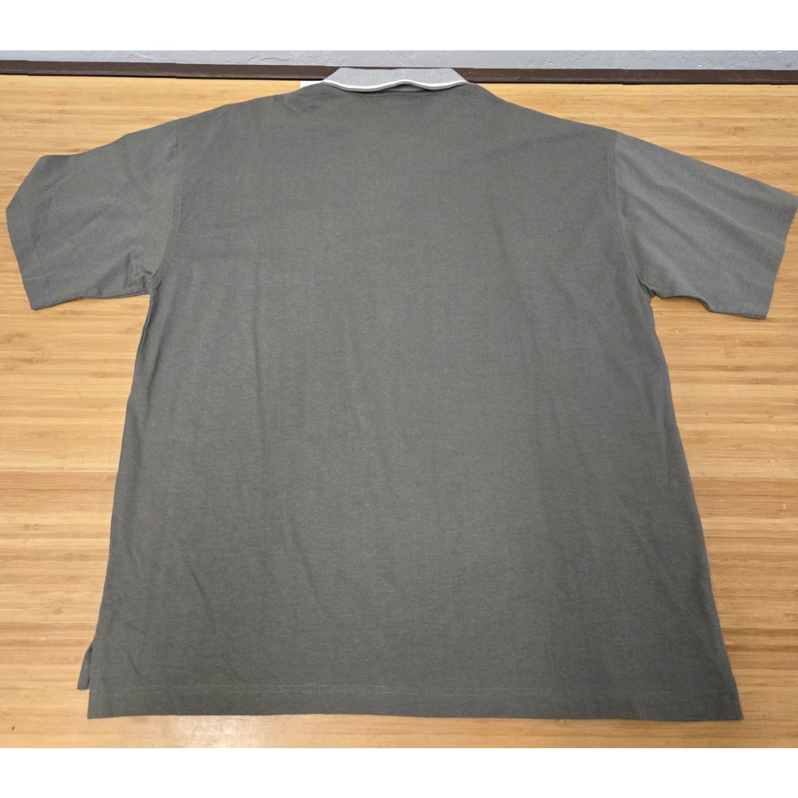 Vintage Warner Bros Bugs Bunny Polo Shirt Mens 3XL Gray Short Sleeve Collared 100% Cotton Graphic Print Embroidered Size US XXL / EU 58 / 5 - 4 Thumbnail
