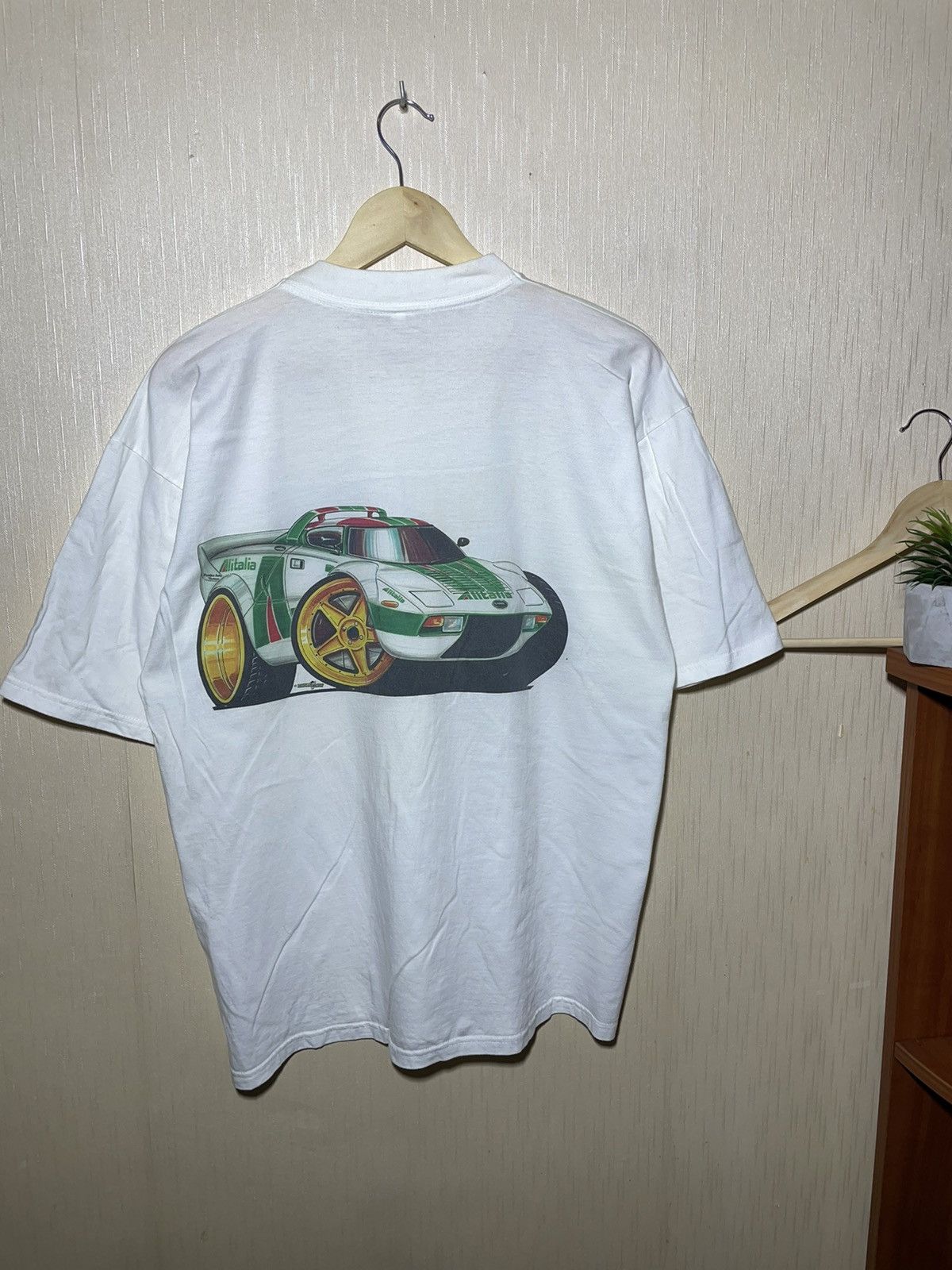 Vintage Racing vintage y2k T shirt 90s Size US L / EU 52-54 / 3 - 1 Thumbnail