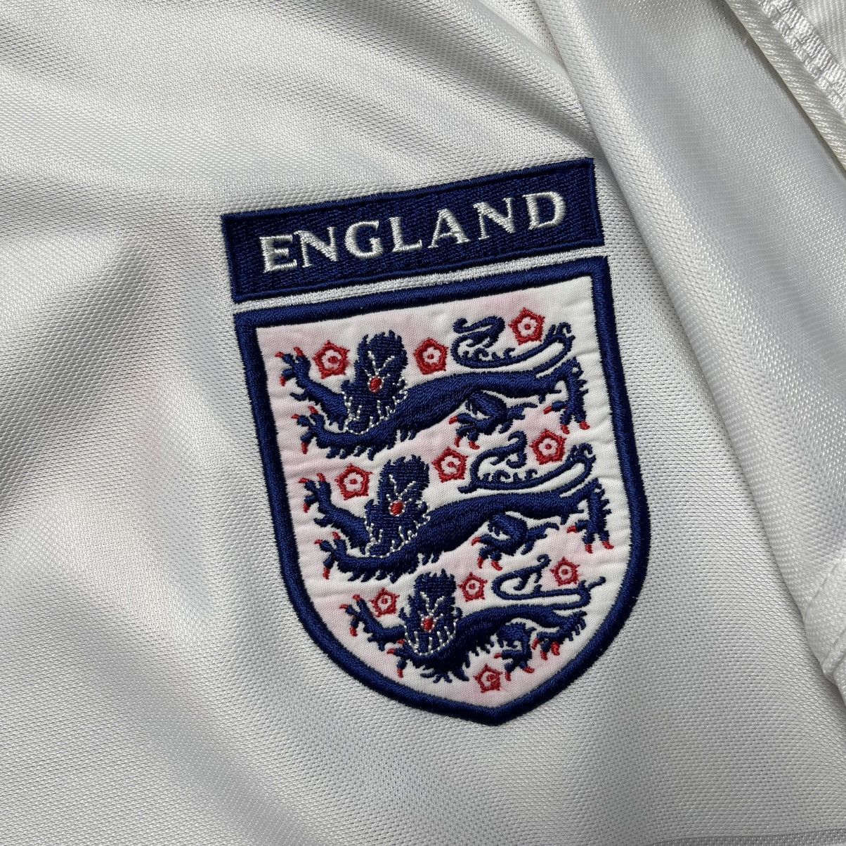 Umbro ENGLAND UMBRO 2000 EURO FOOTBALL HOME JERSEY #7 BECKHAM Size US XL / EU 56 / 4 - 7 Thumbnail